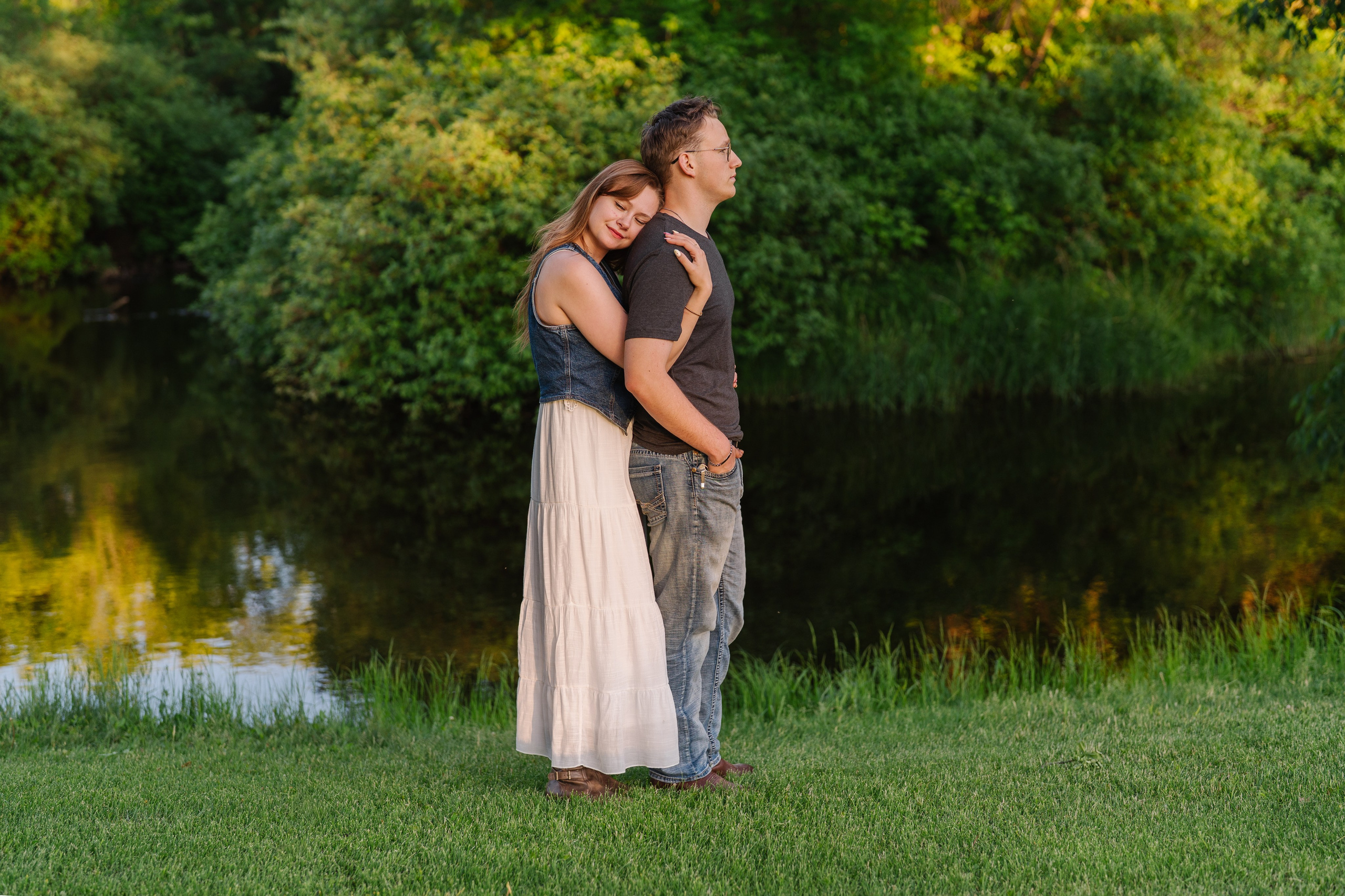 Romance in the park. Photographer Viktoriia Skavronskaya
