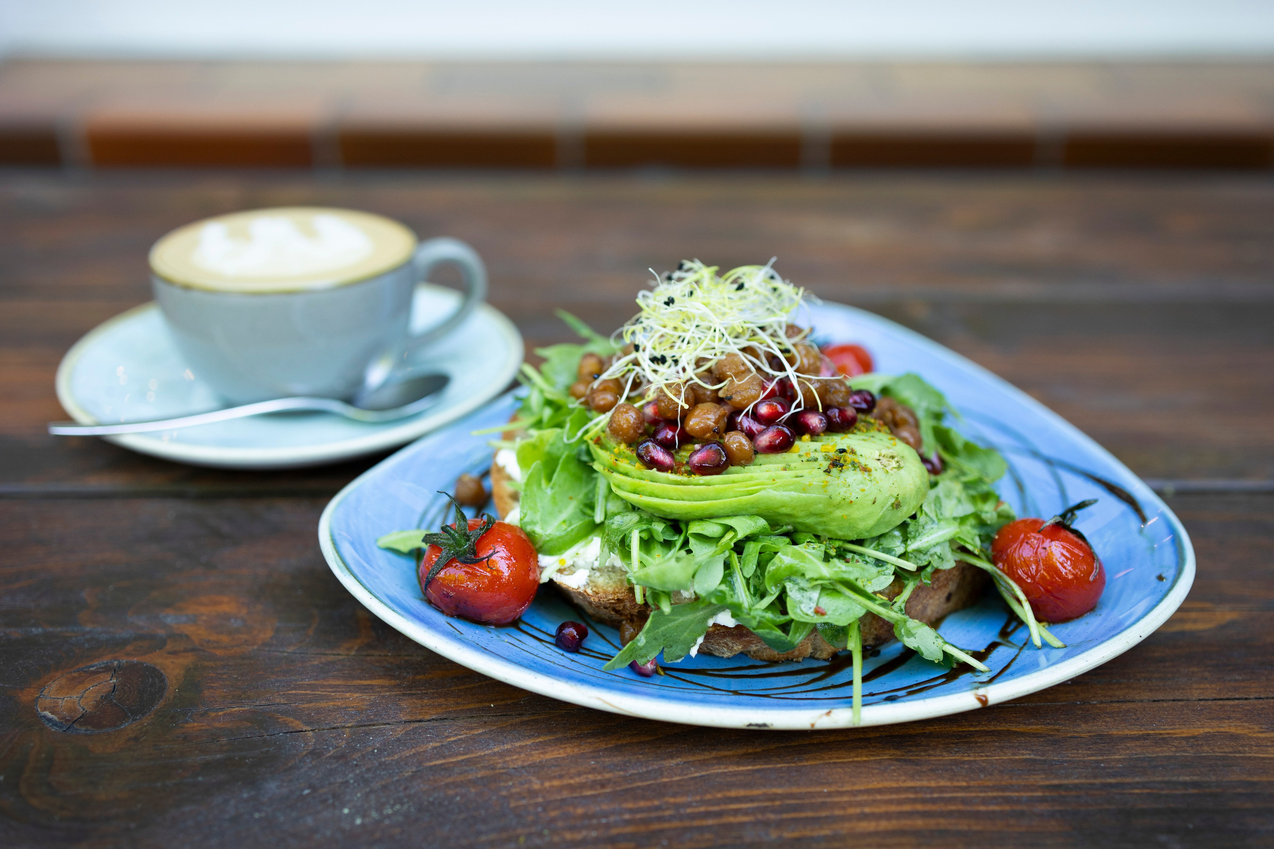 Cafe. Photographer in Munich