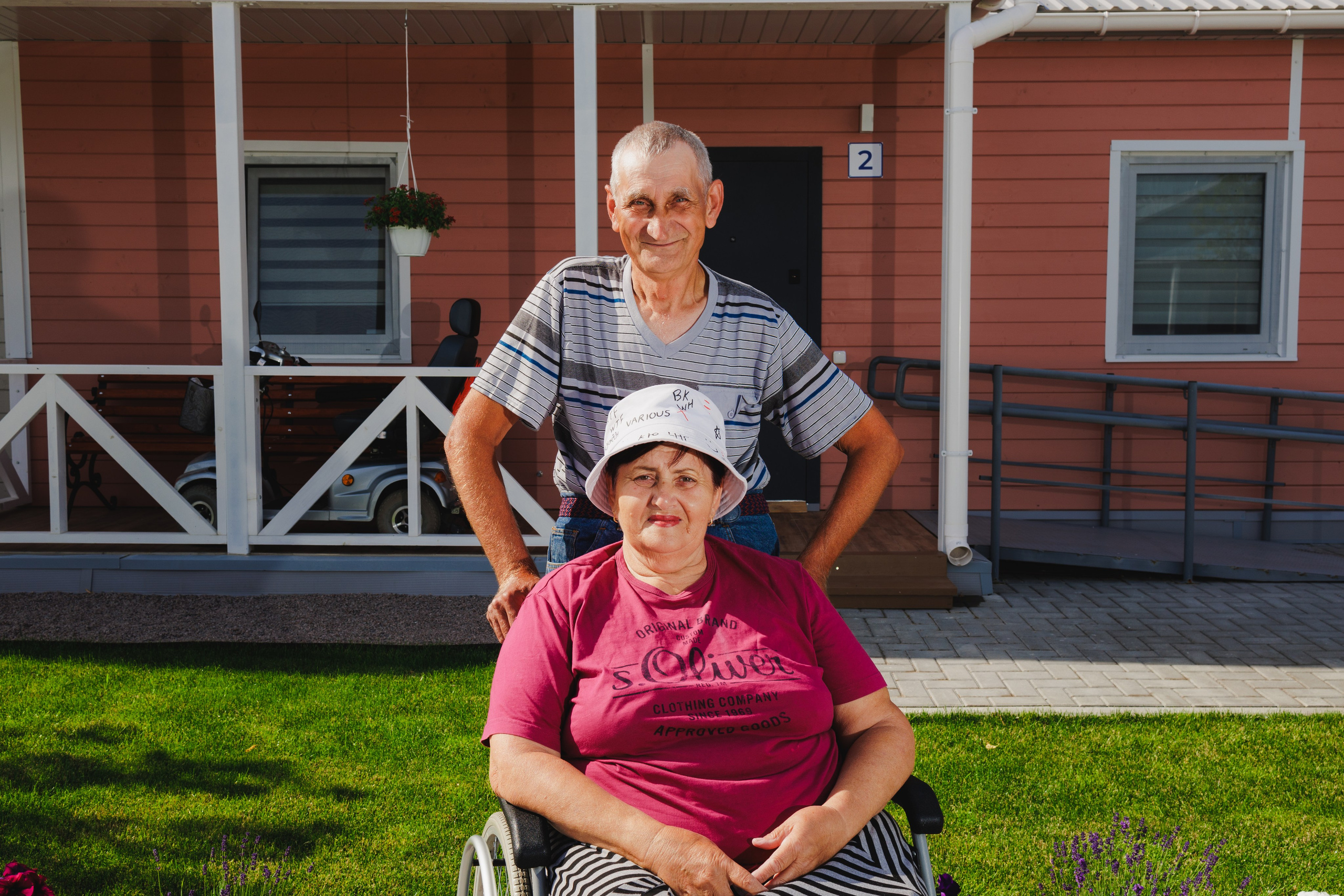 Family Bavyka. Senior Chudo Village