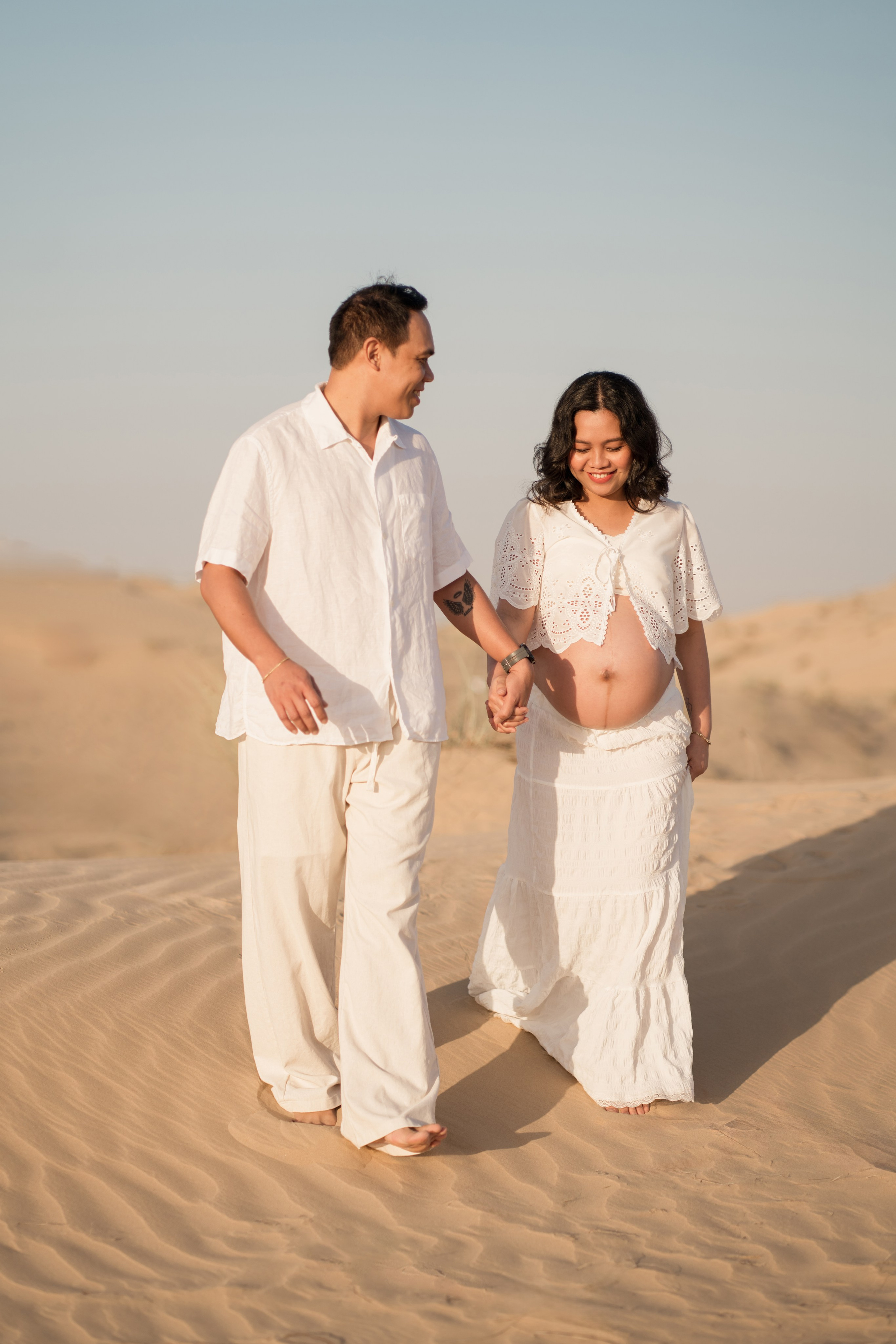 Desert sunrise. Angela Iakovleva — Family Photographer in Dubai