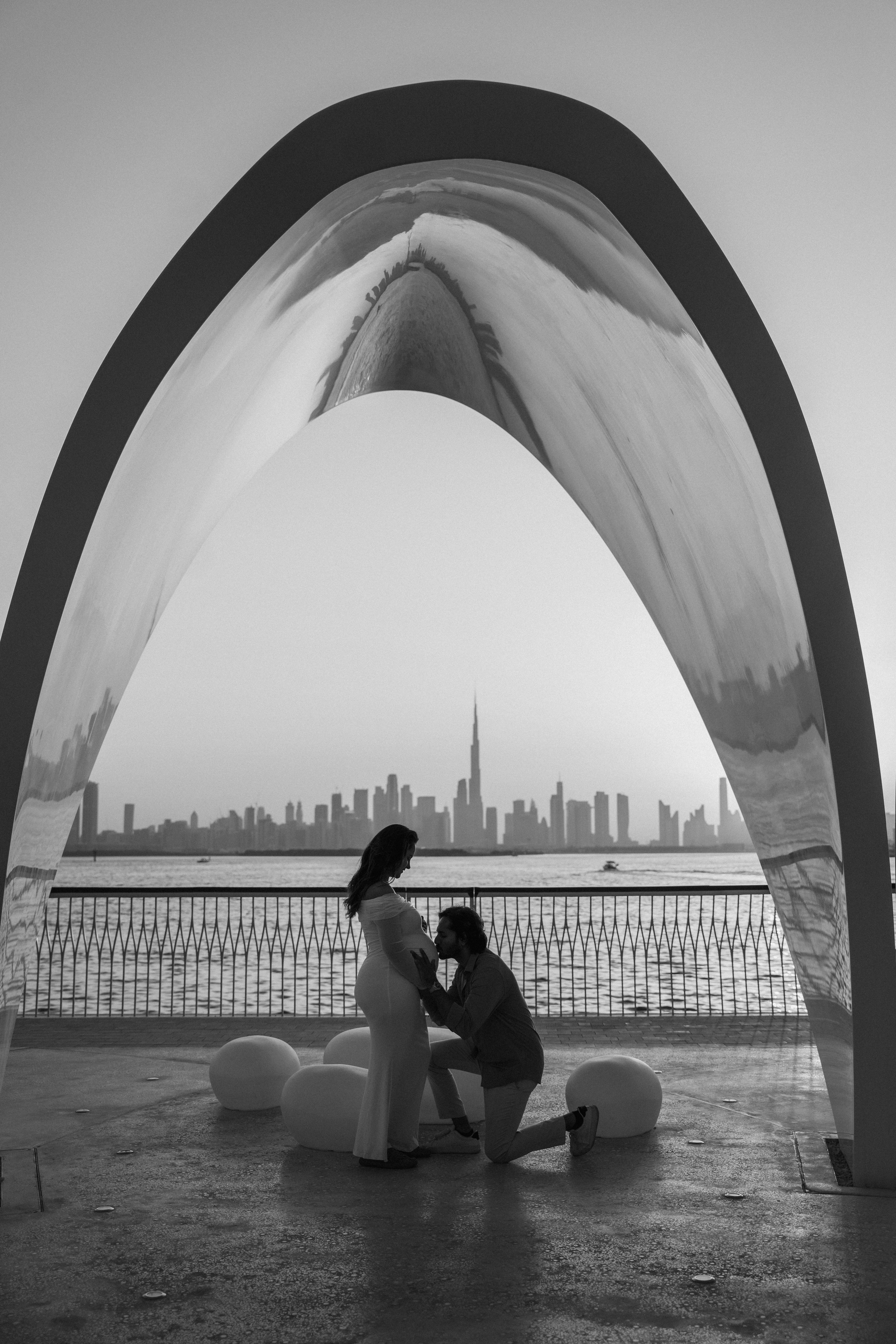 Sunset Symphony of Love. Angela Iakovleva — Family Photographer in Dubai