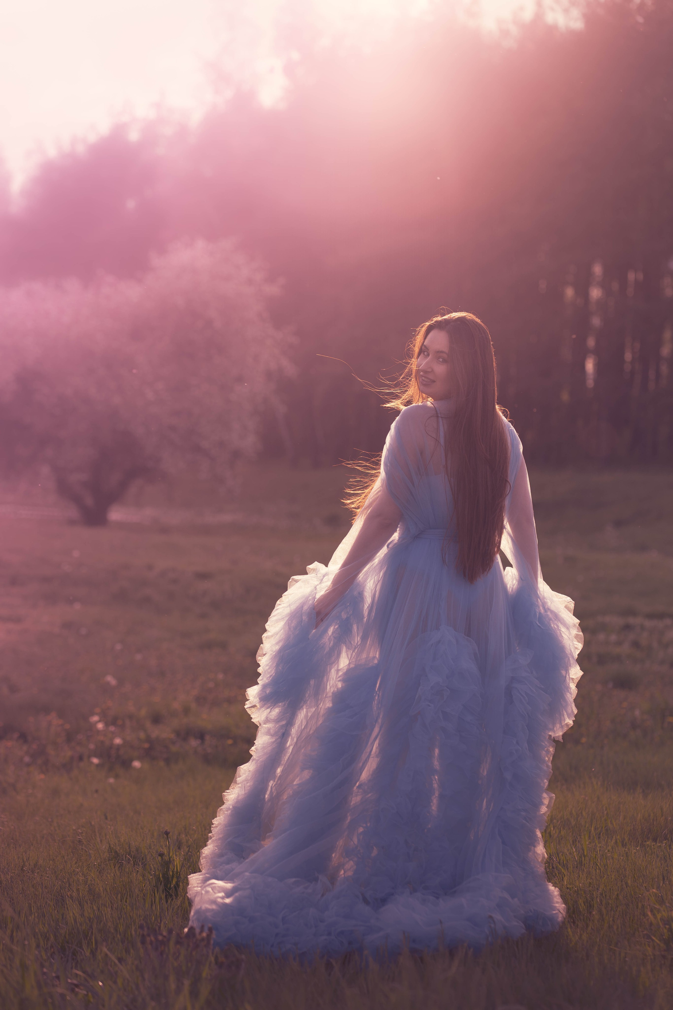 Saulėlydis su Dominika. Fotografija — Olga Bojarin