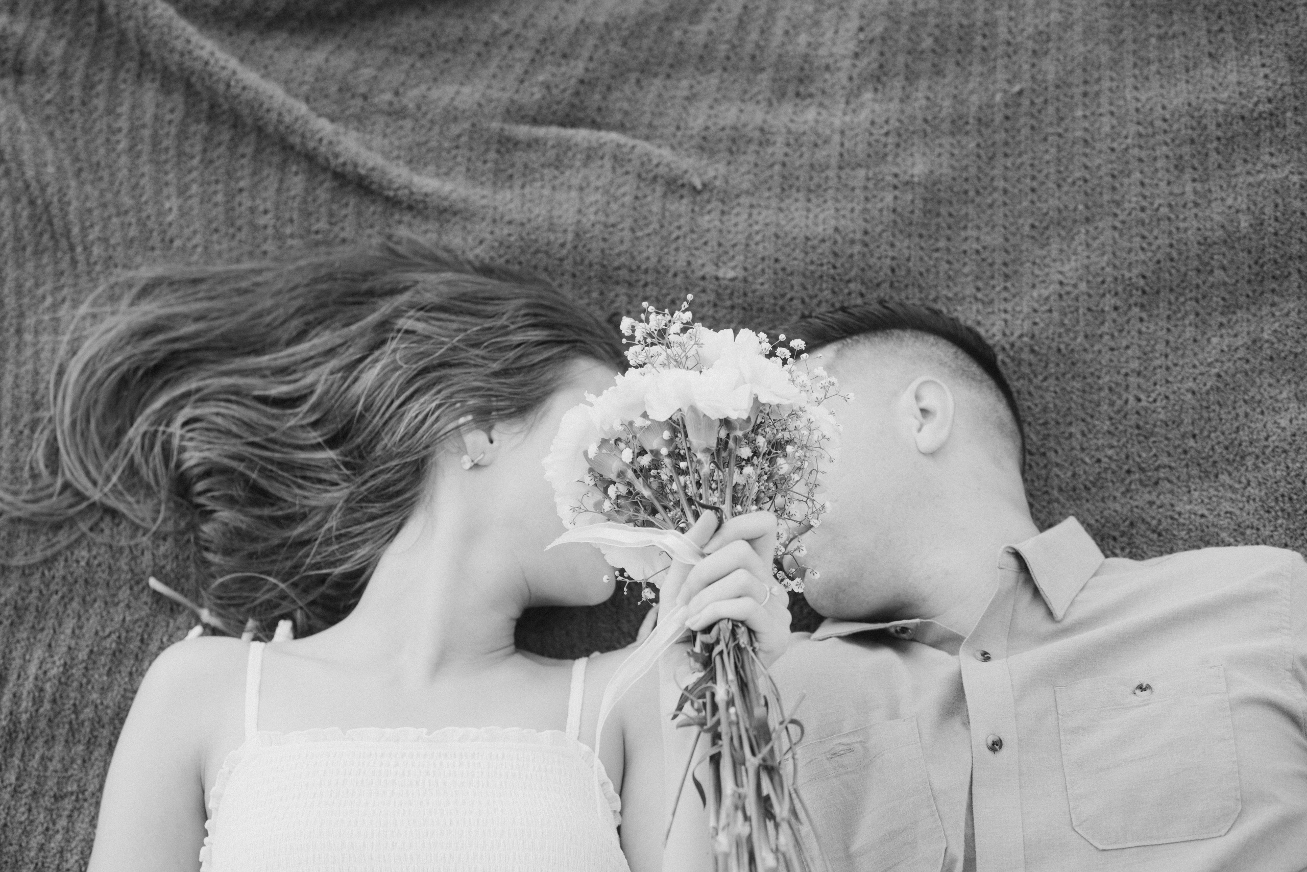 Engagement photoshoot on the Lido Beach/Siesta Beach  Florida
