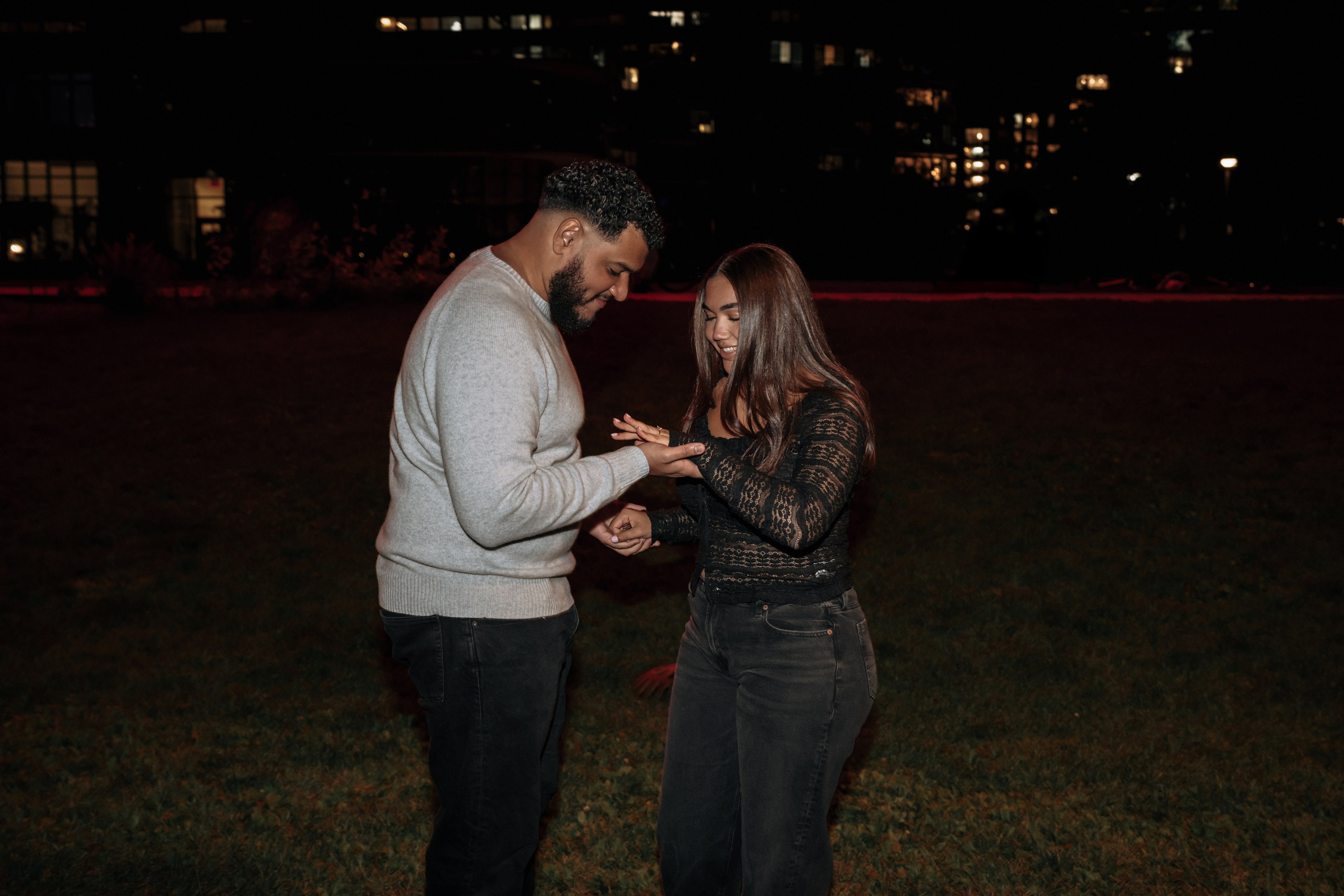 LIC surprise proposal. New York + travel photographer