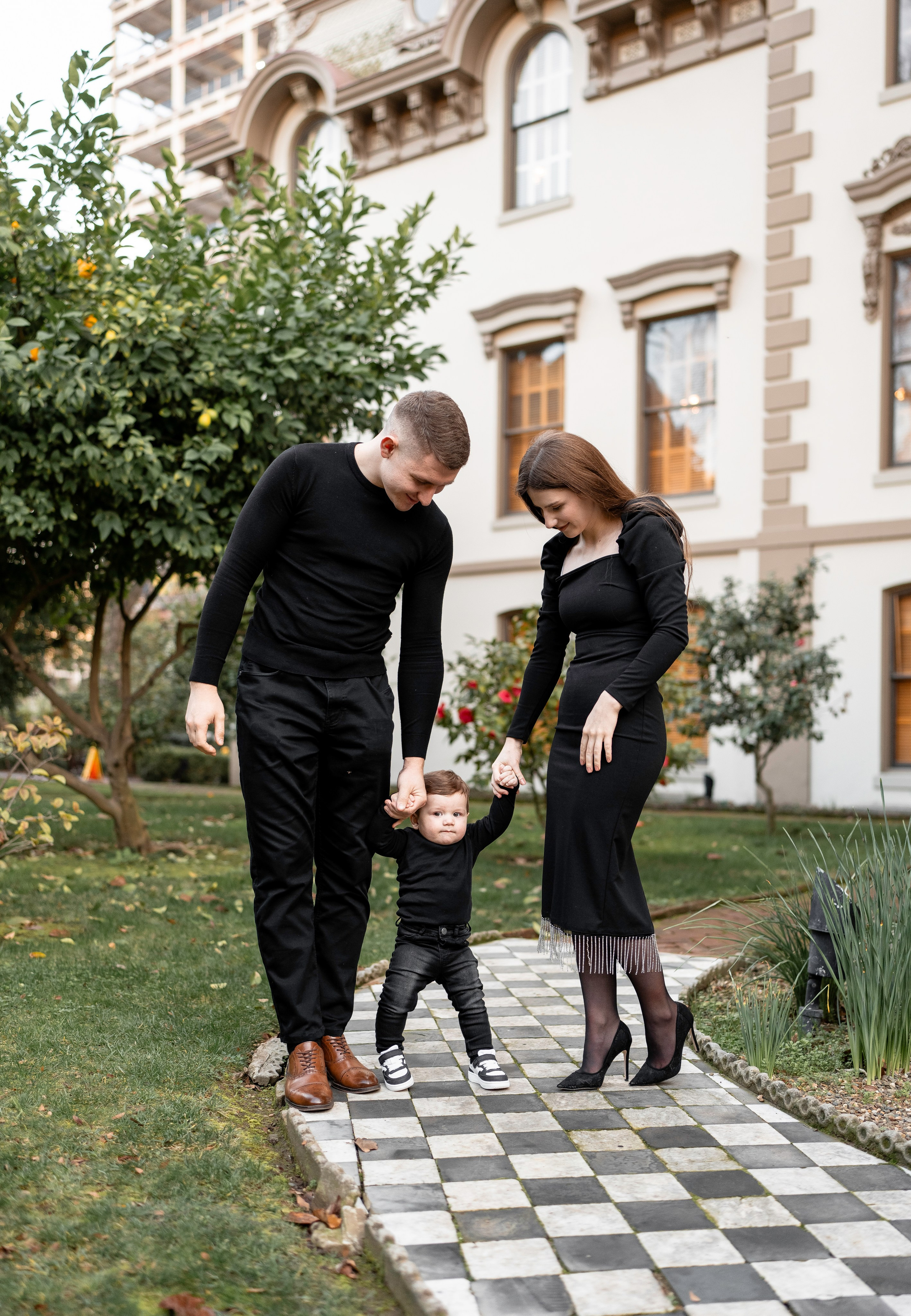 Artem, Nadia & Elisha. Family photographer in Sacramento | Sofia Pavenko