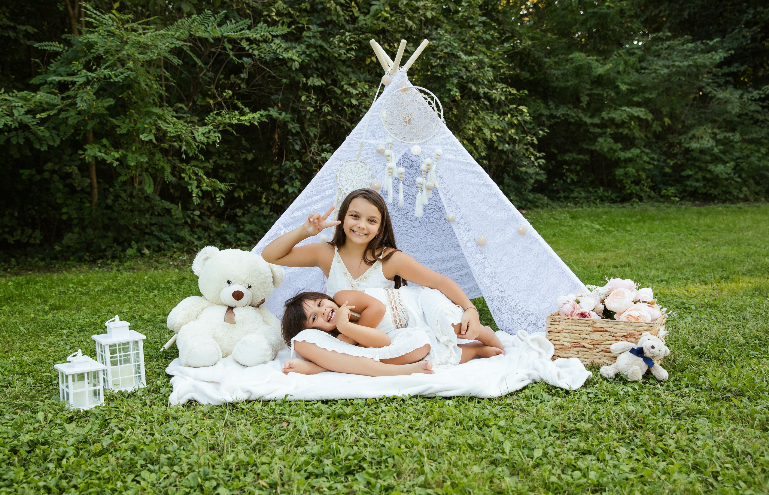 Jennifer e la sua bellissima famiglia. Luci e Capricci Photography