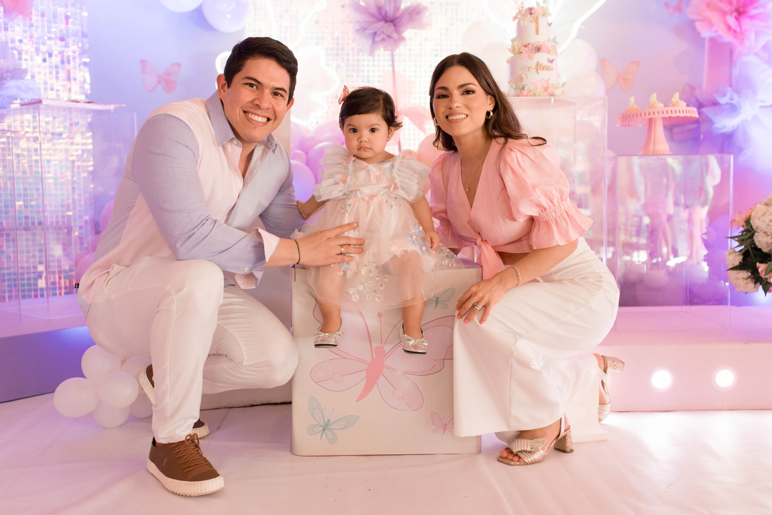 Aleia is One. Rose Miranda - Fotógrafa de niños y familias en Barranquilla