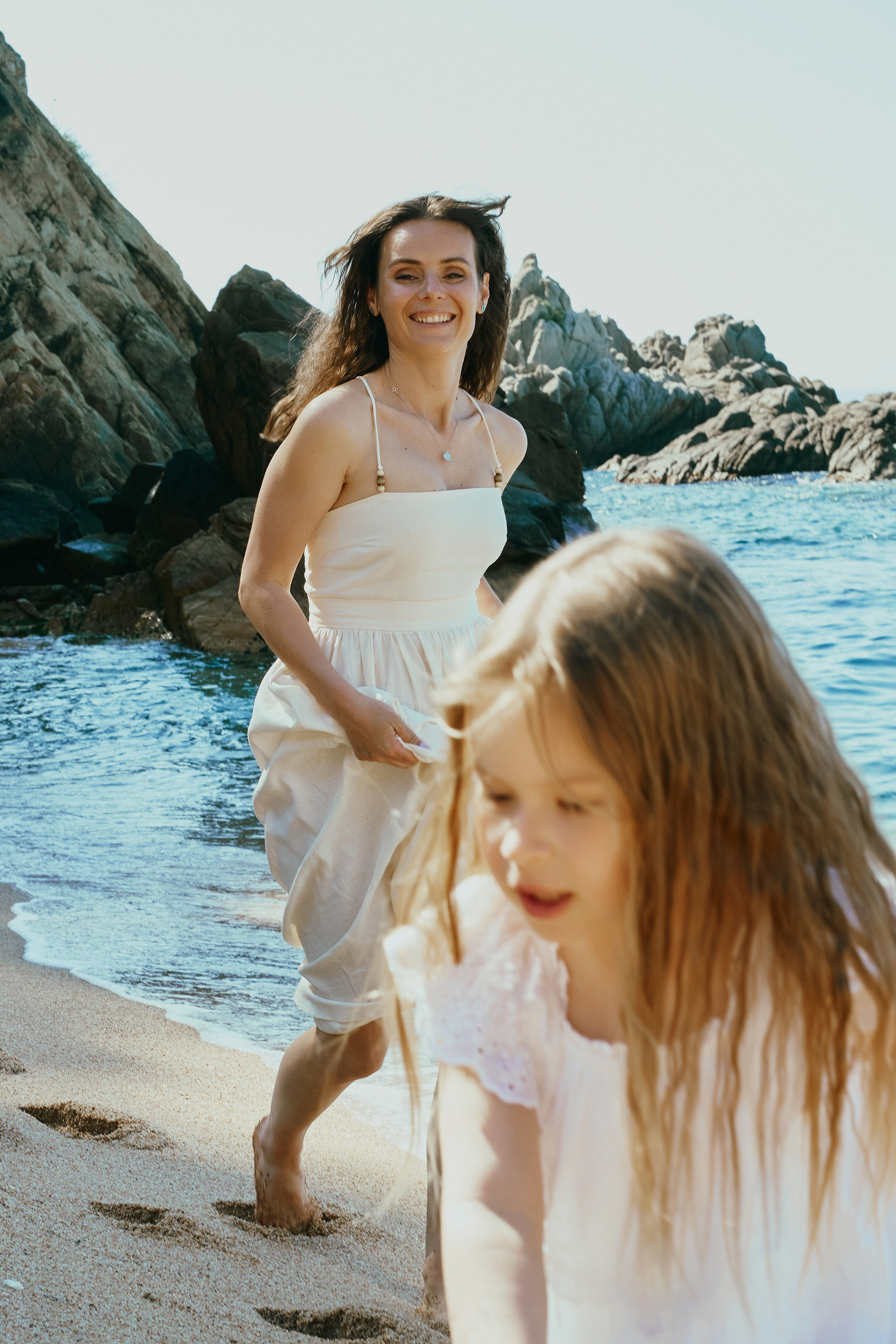 На пляже. Ллорет де Мар. Фотограф в Барселоне Жанна Захарченко