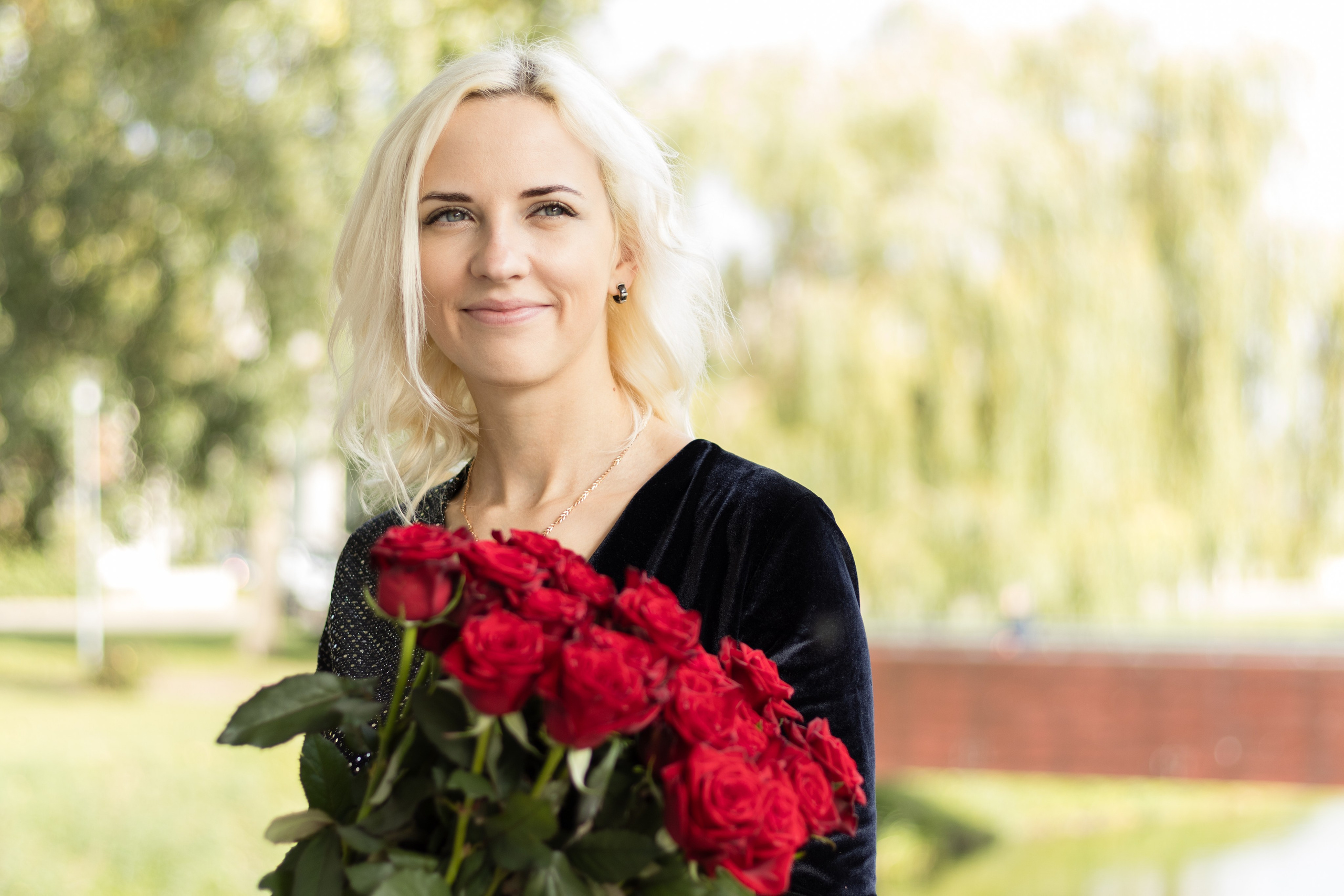 Фотосессия с розами 