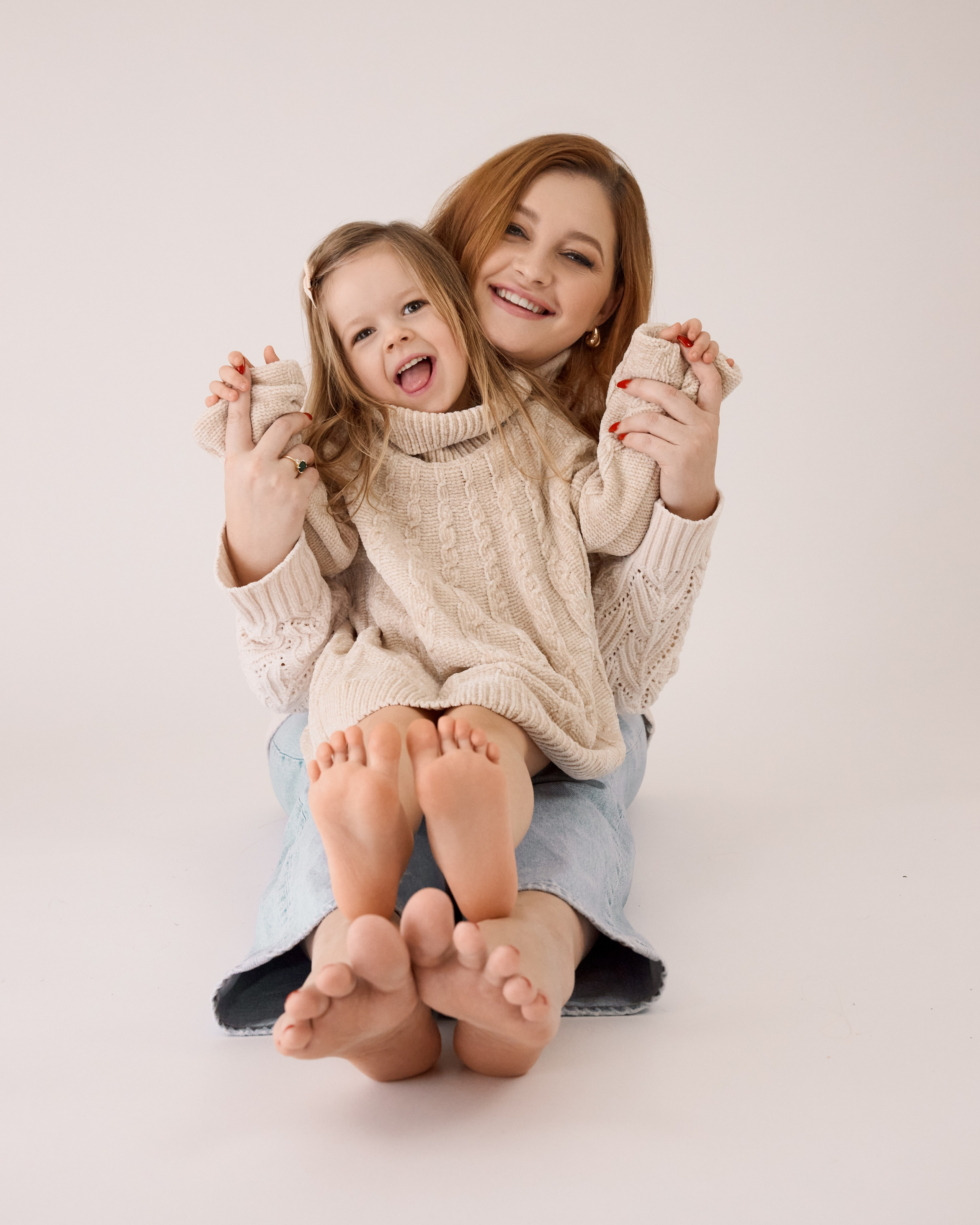 Studio-Shooting. Portraitfotografin Natalia Calcagnile