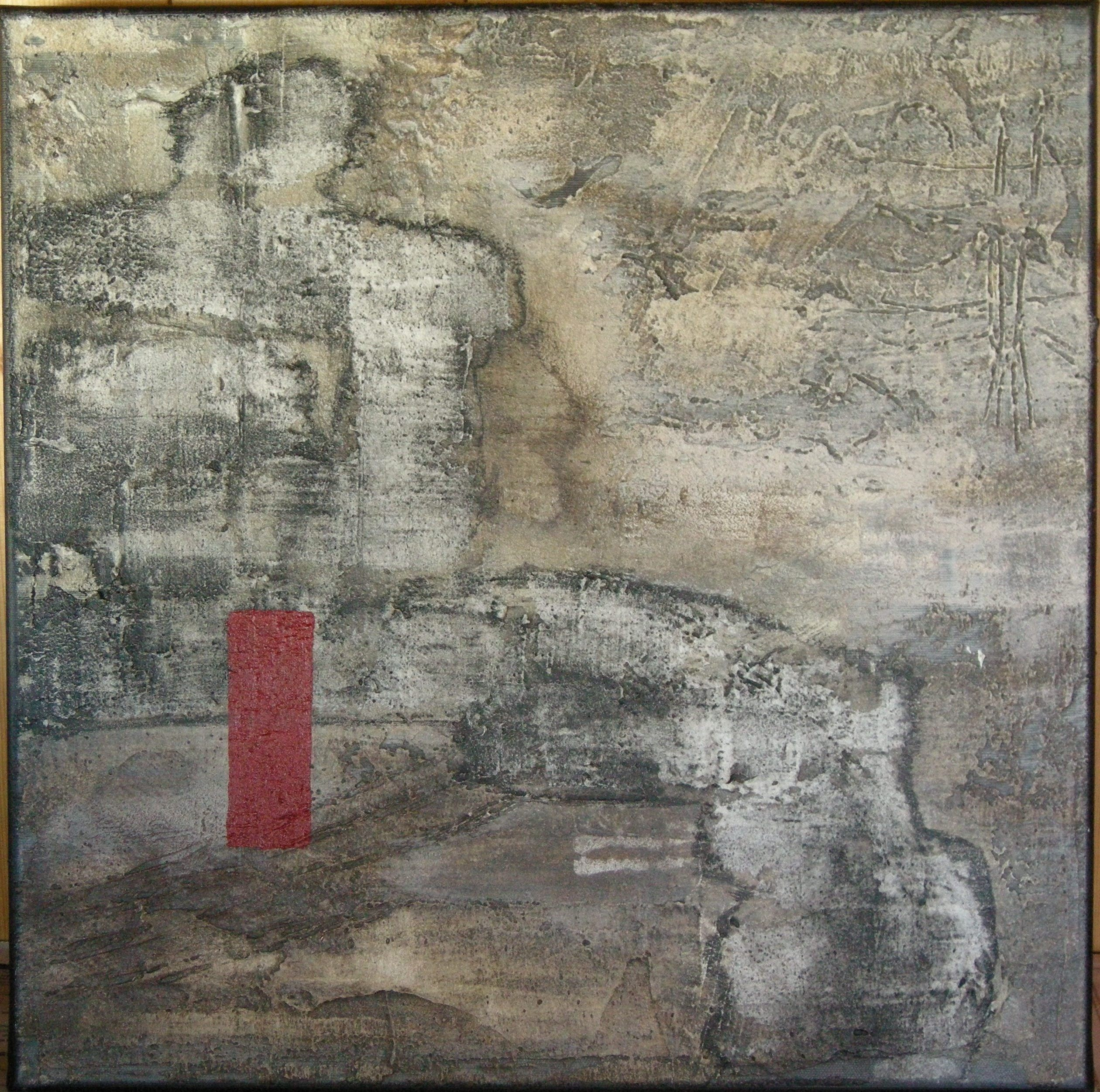 Rotes Fenster 2008 - 50x50