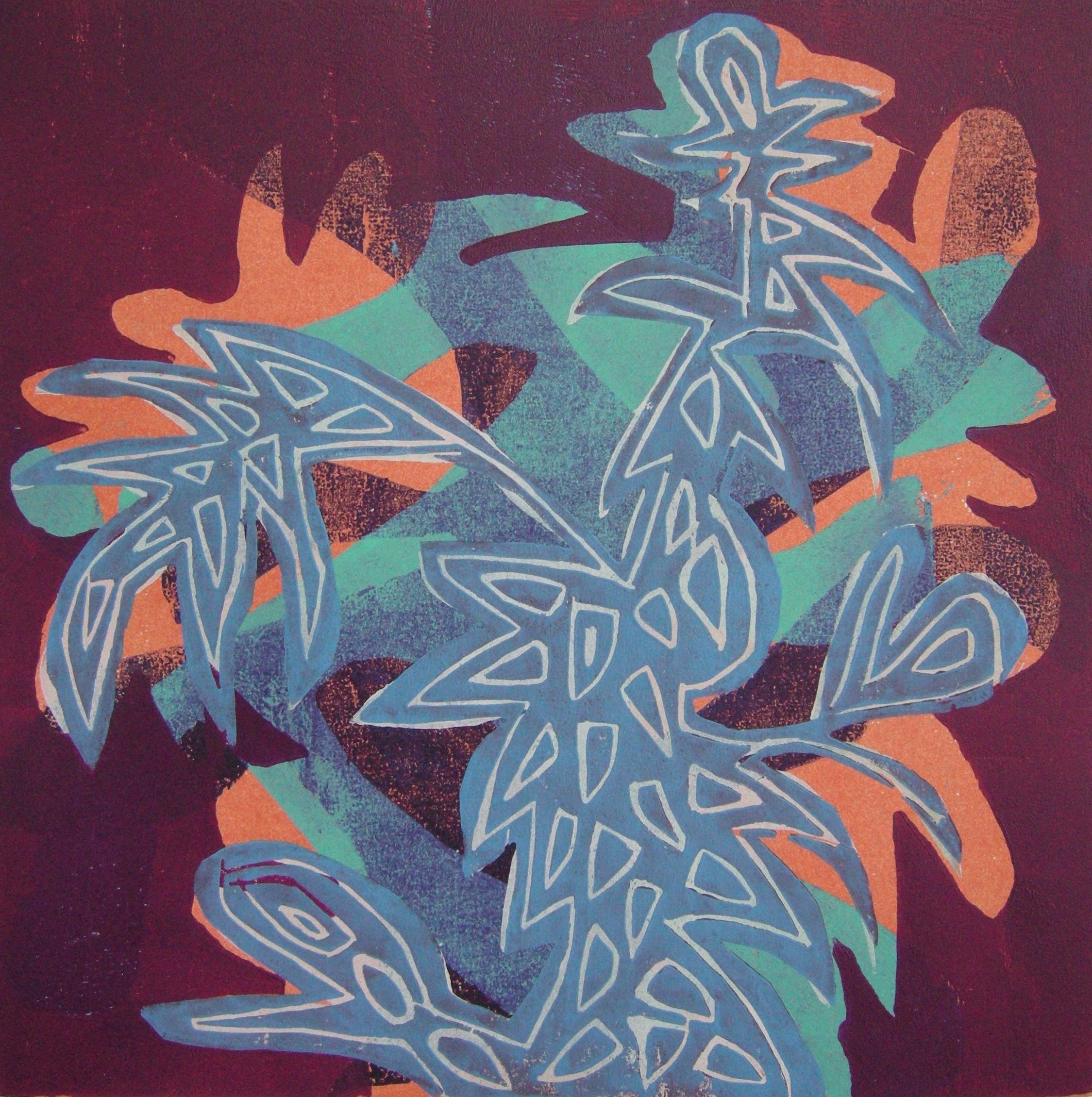 Dschungel 2014 - 40x40