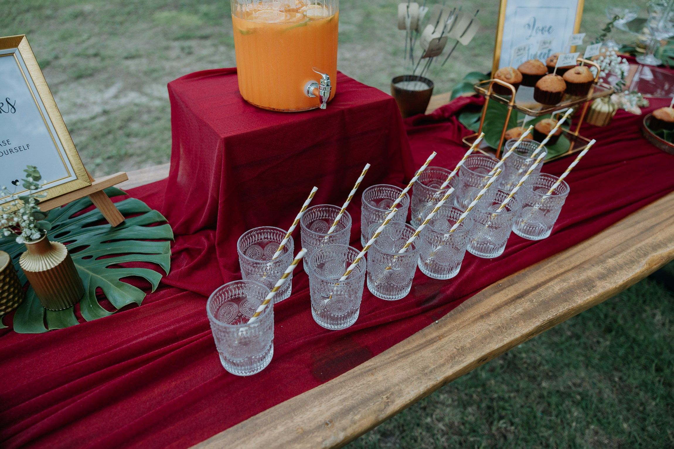 Simone & Matthias Peter. Buddhist blessing wedding Ceremony on Koh Samui, Thailand