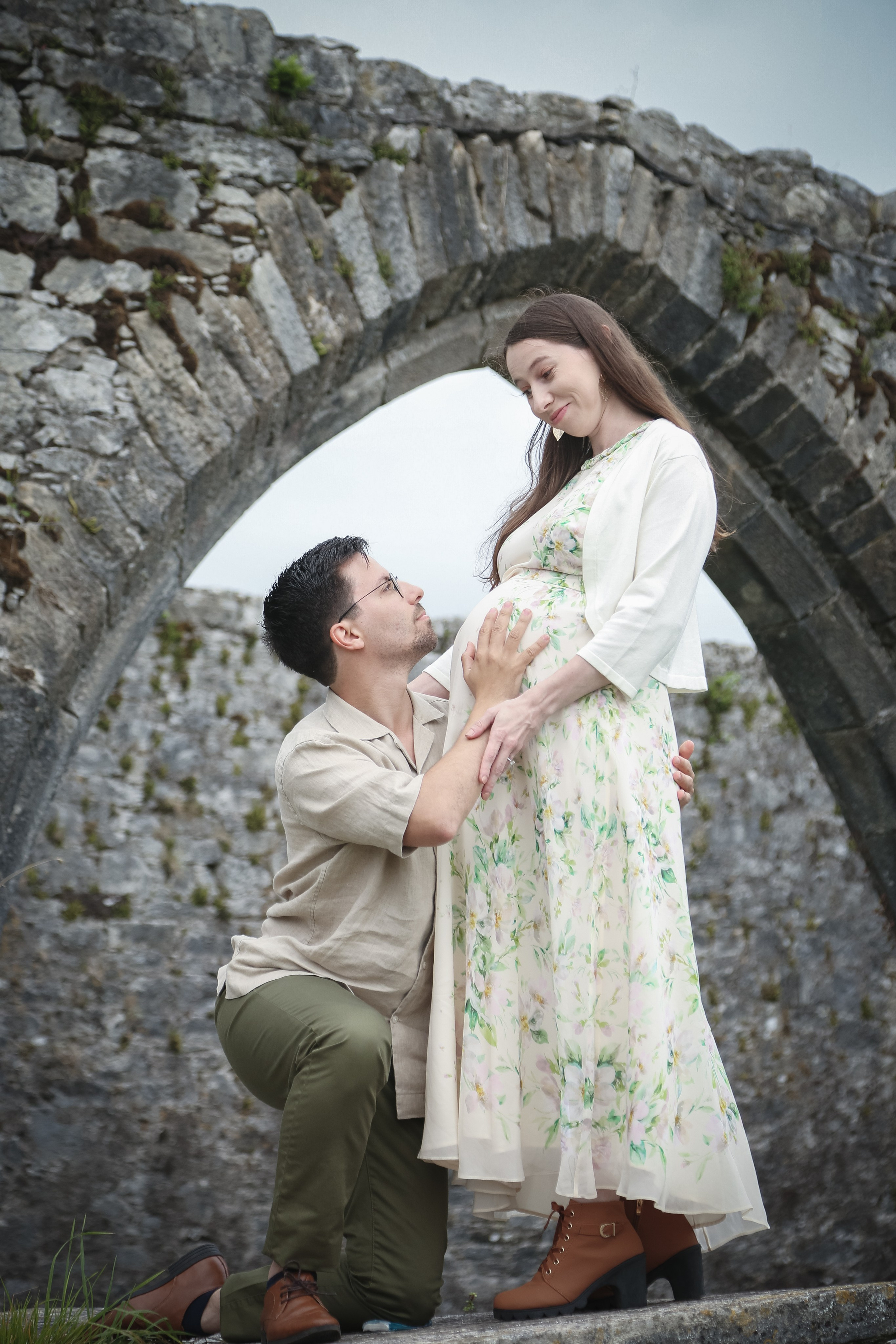 Veronika and Xavier. Wedding and family photographer in Cork, Ireland. Tigran