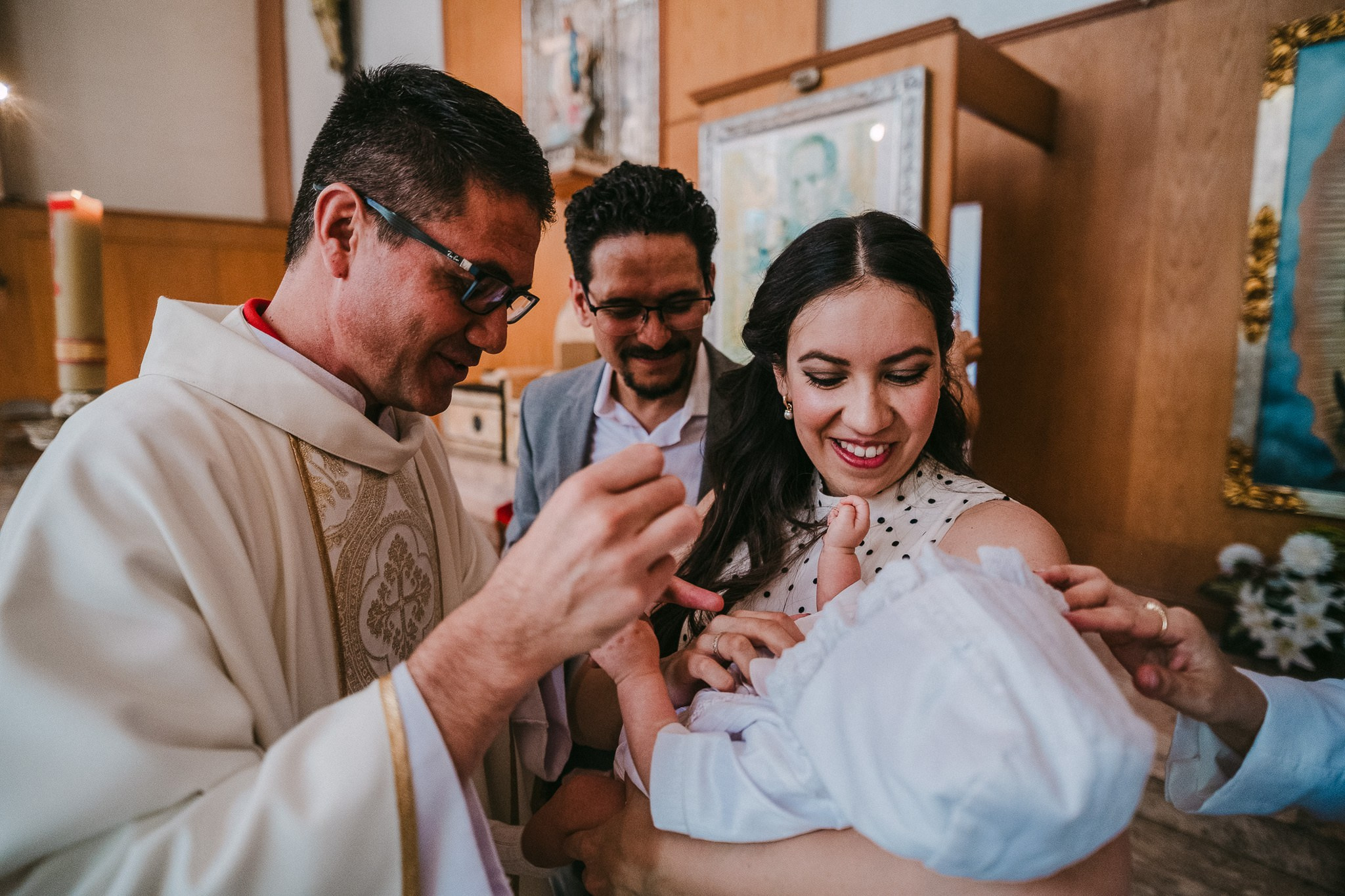 Ana y Tiago Bautizo. Wedding and family photographer in Mexico City