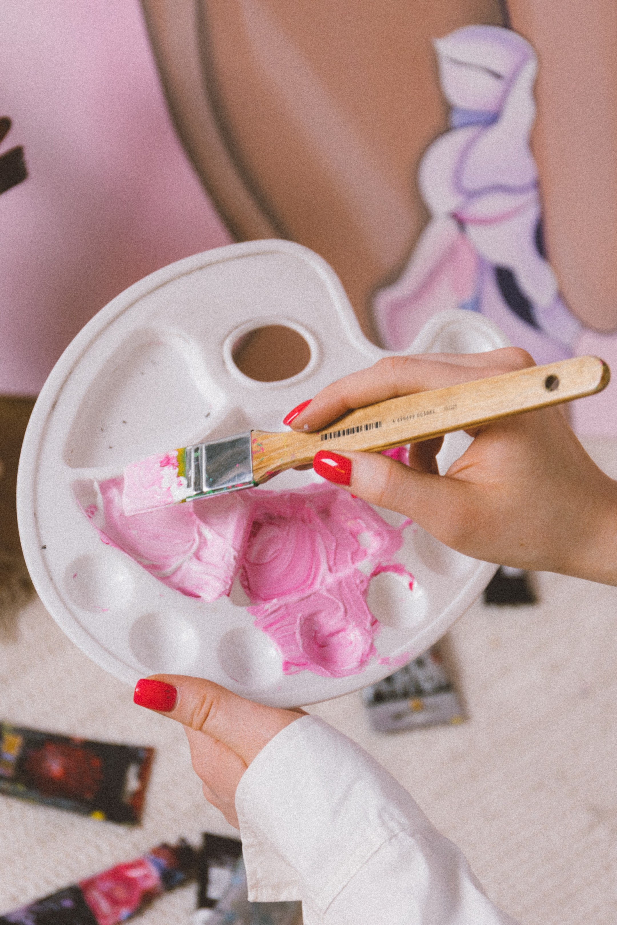 Алеся-фотосессия для художника. Фотограф Анна Кучерявая | Свадьбы и мероприятия в Дубае