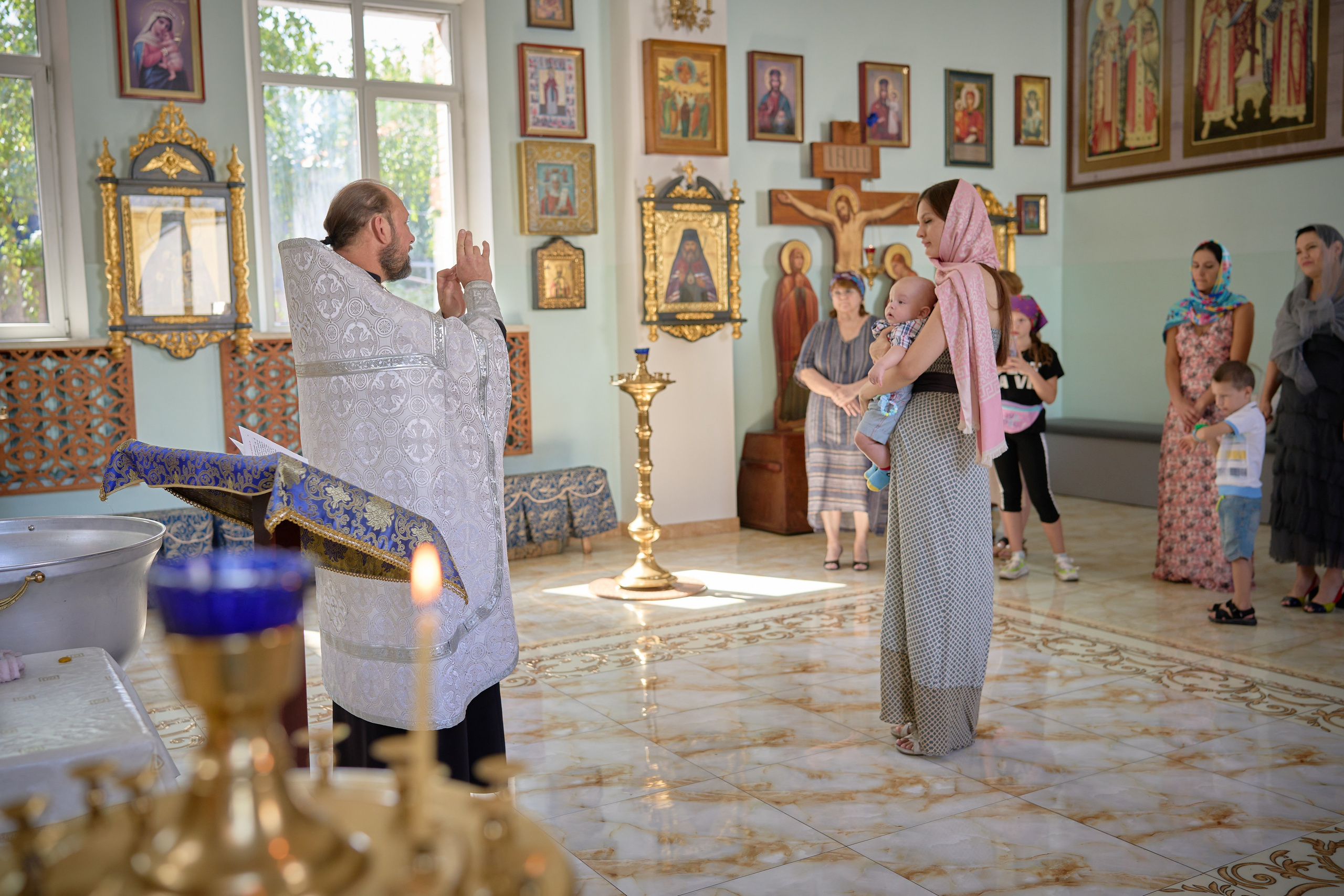 Крещение. Фотограф Вотинов Николай