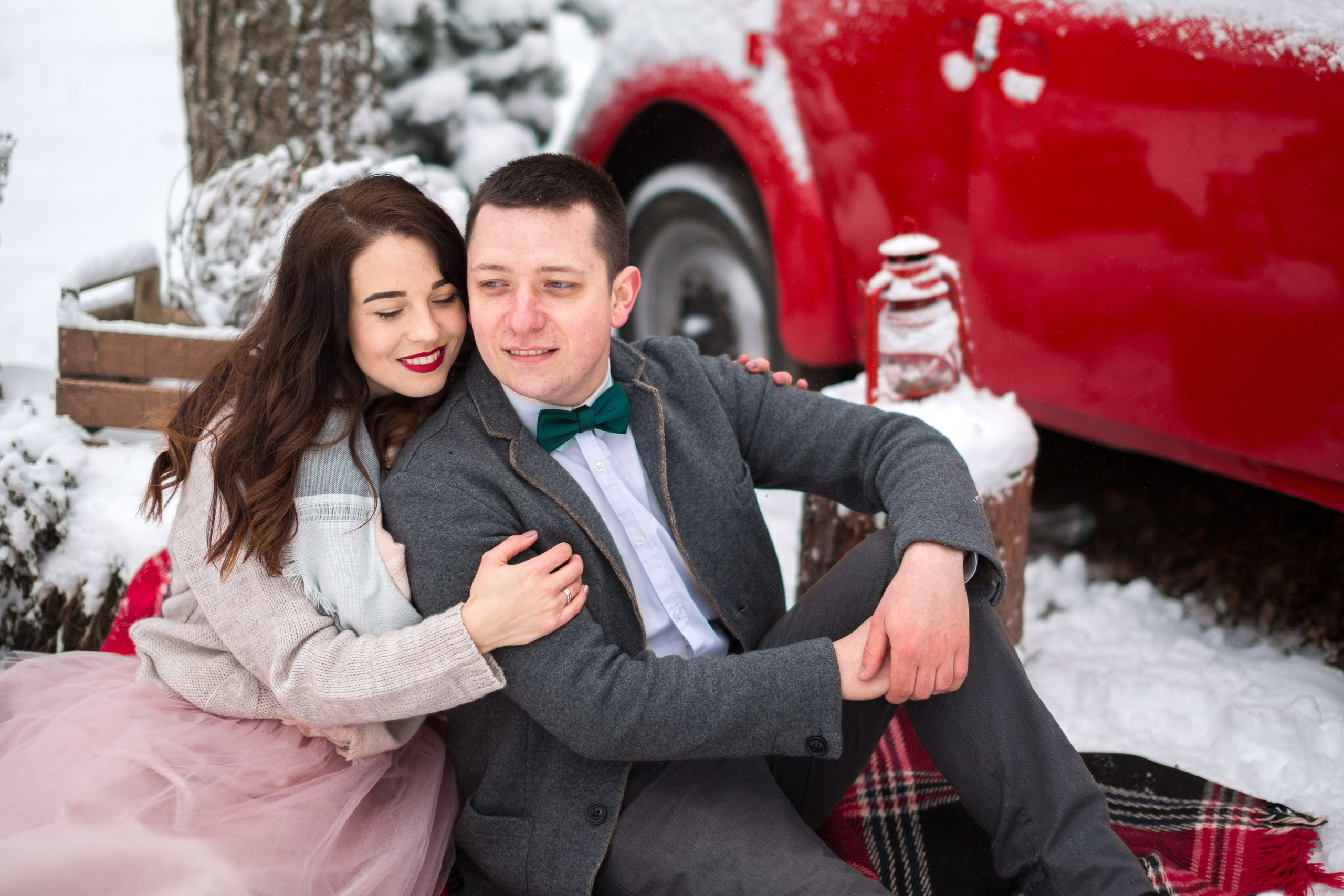 Winter Love. Wedding and Family Photograph