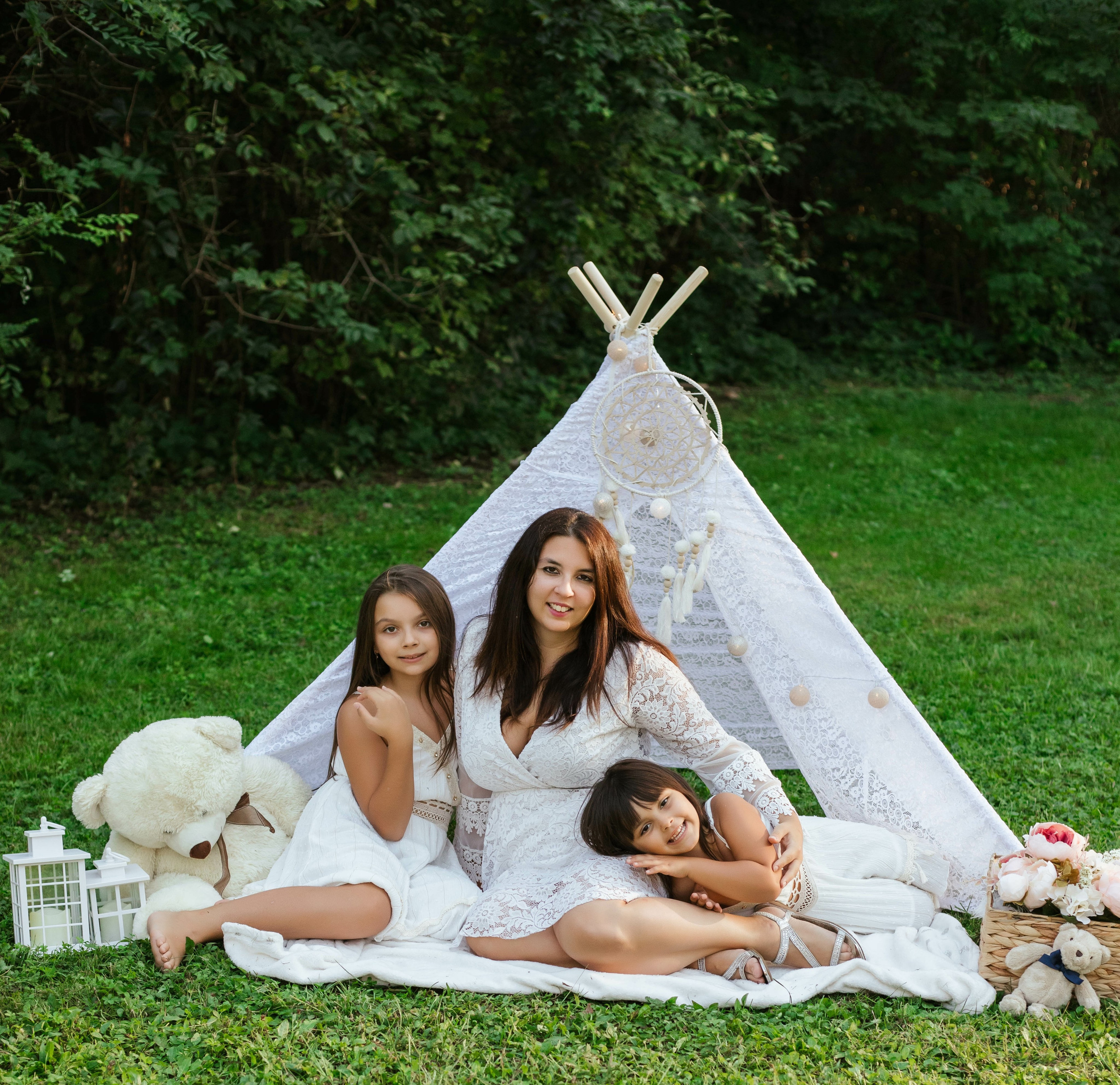 Jennifer e la sua bellissima famiglia. Luci e Capricci Photography