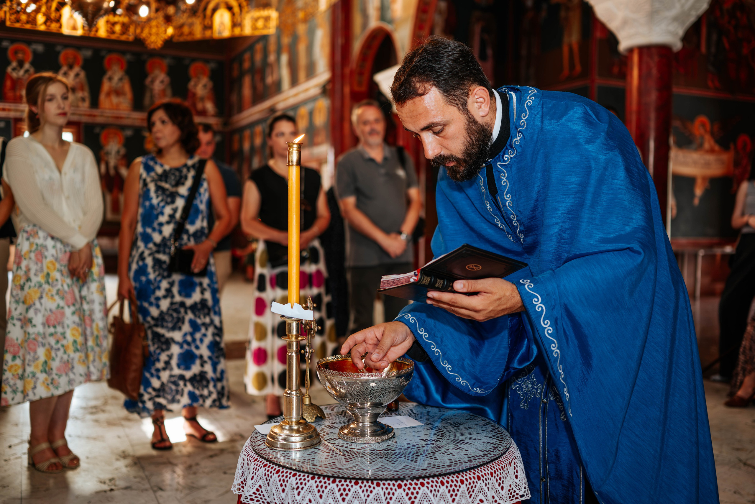 Mihajlo - krštenje. Dečiji i porodični fotograf