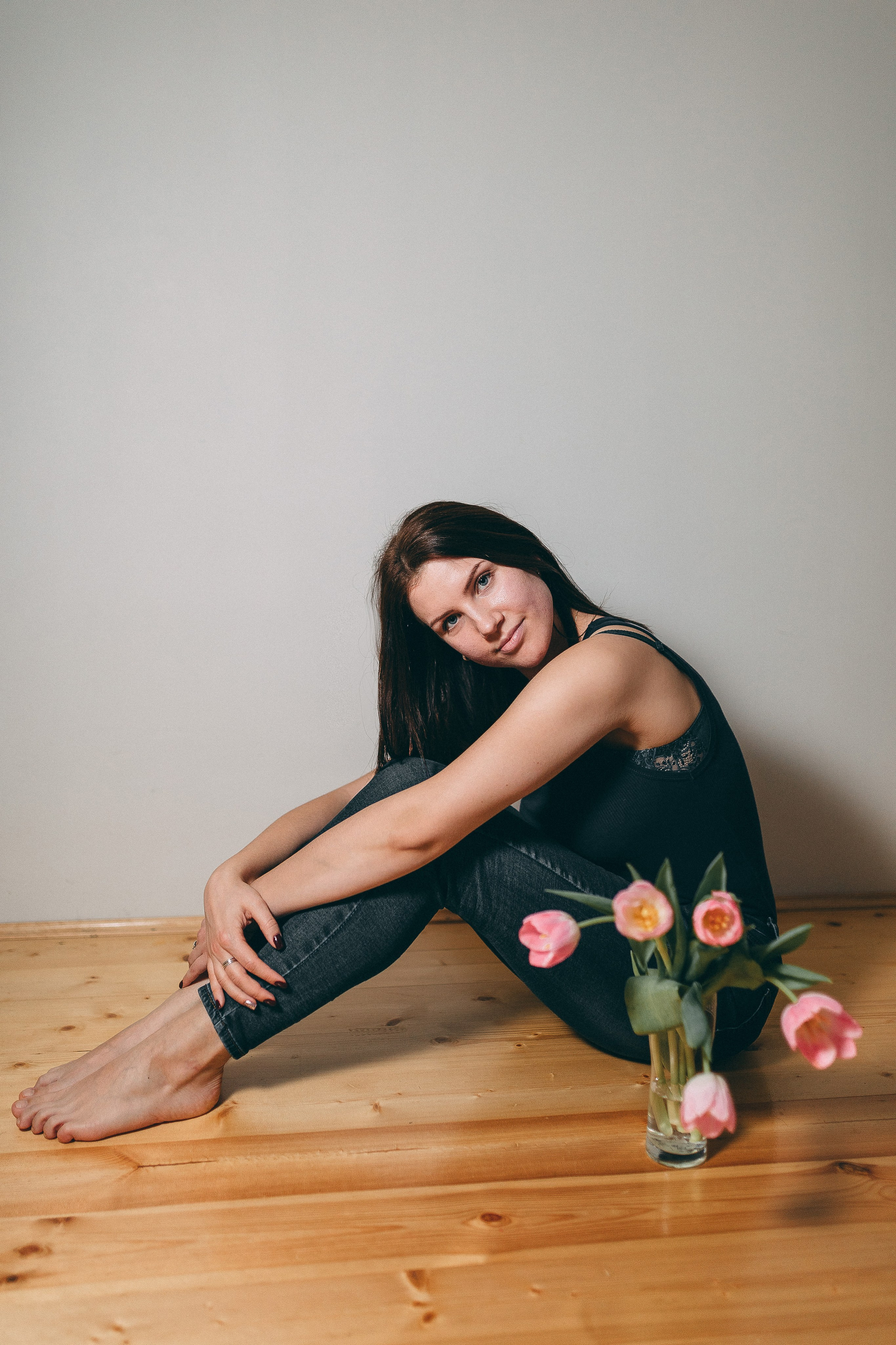 Individuāla ar tulpēm. Fotogrāfs Rīgā — Katerina Gordik