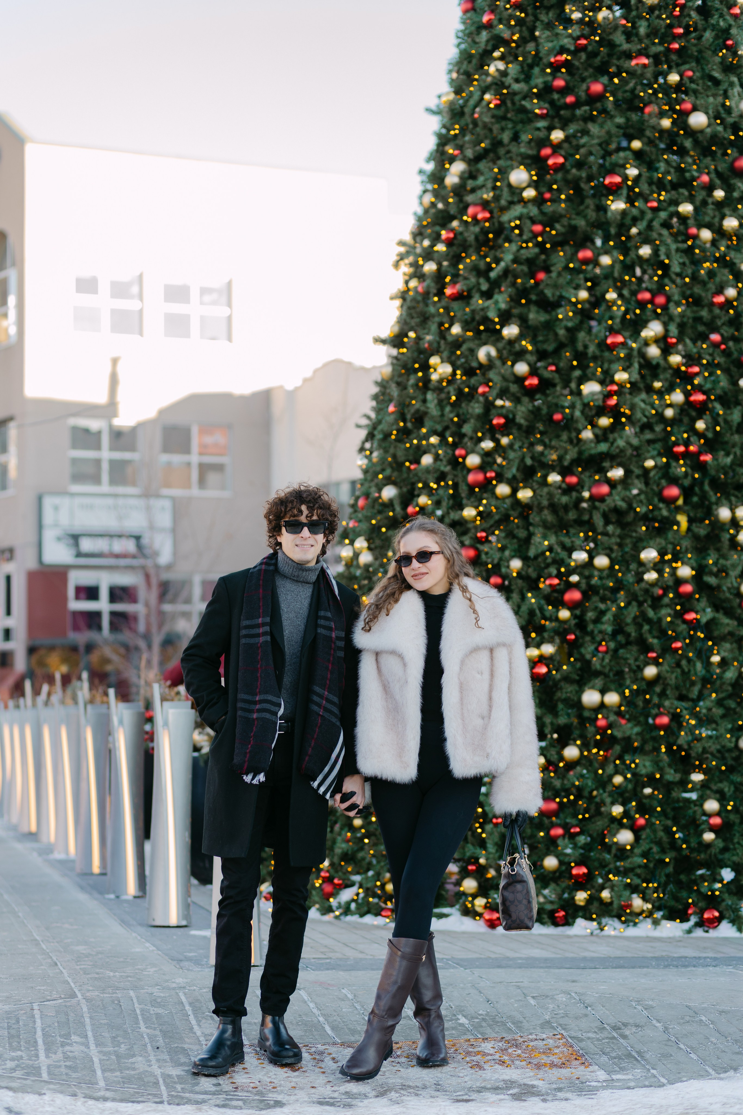 Christmas magic together. Home