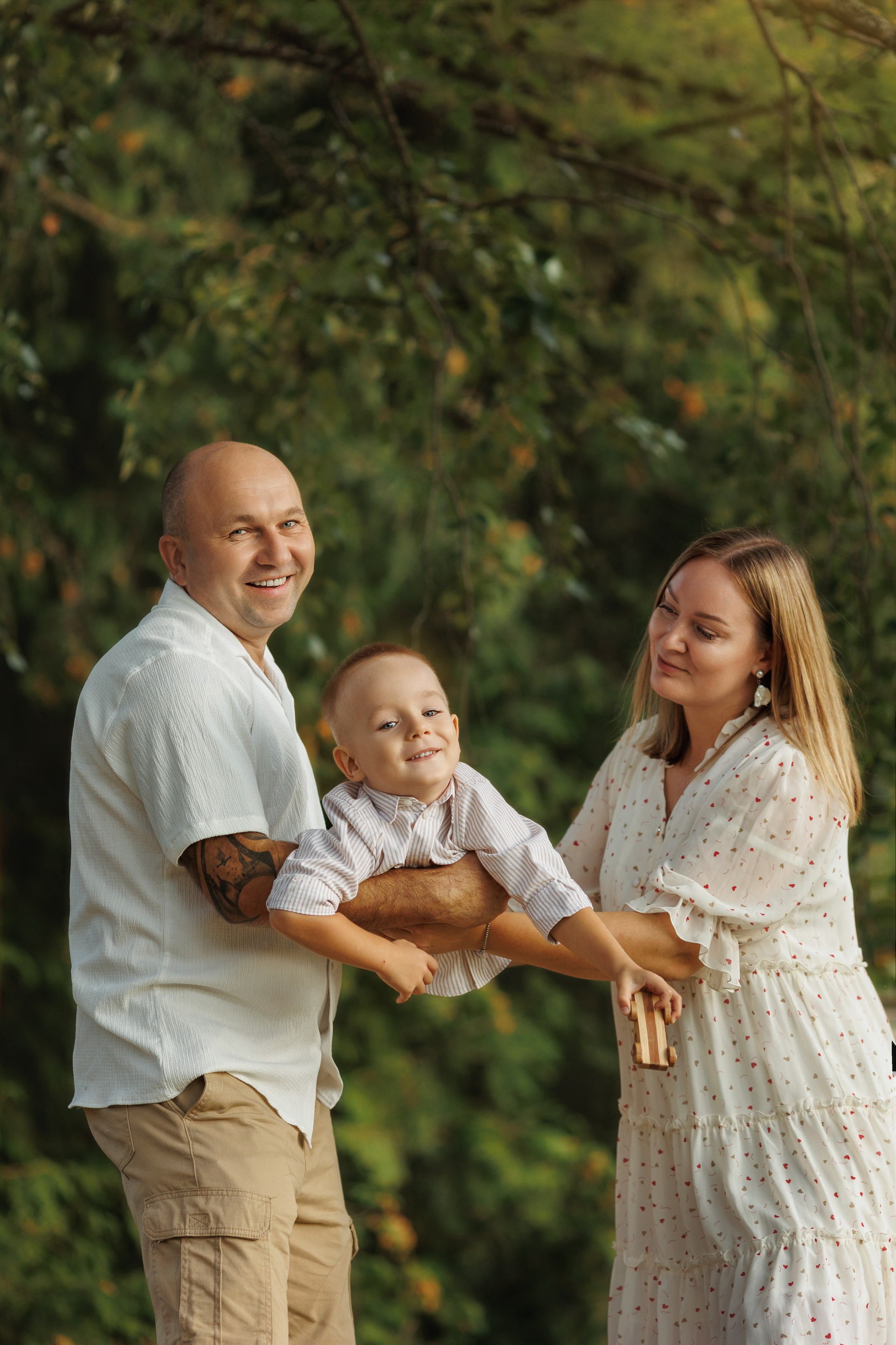 Съёмка большой семьи в ботаническом саду. Семейный и детский фотограф в Вильнюсе Светлана Наумова