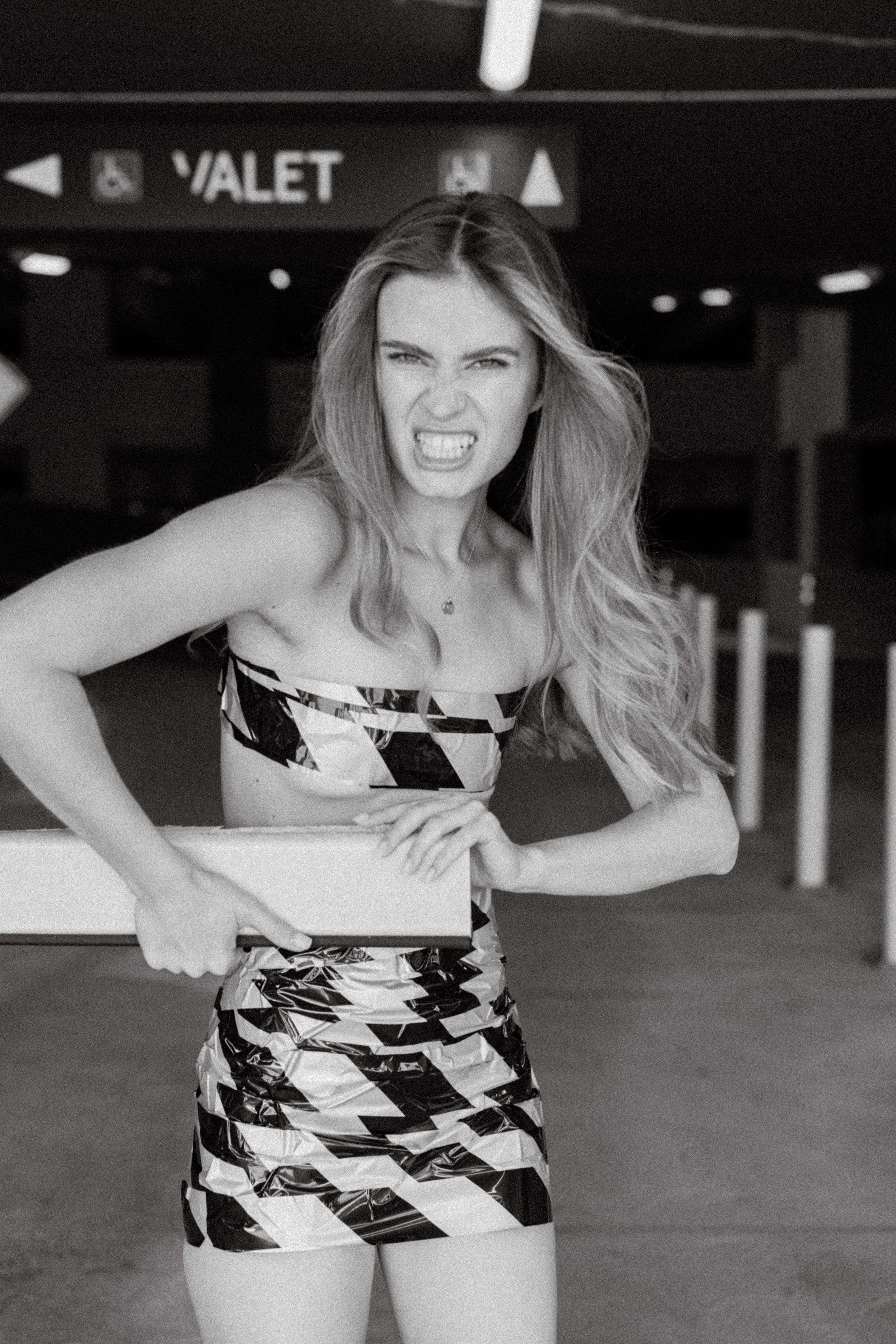 Fun in the parking lot. DTLA shoot. Portrait, family, maternity & wedding photography & videography in SoCal Kseni Vibe