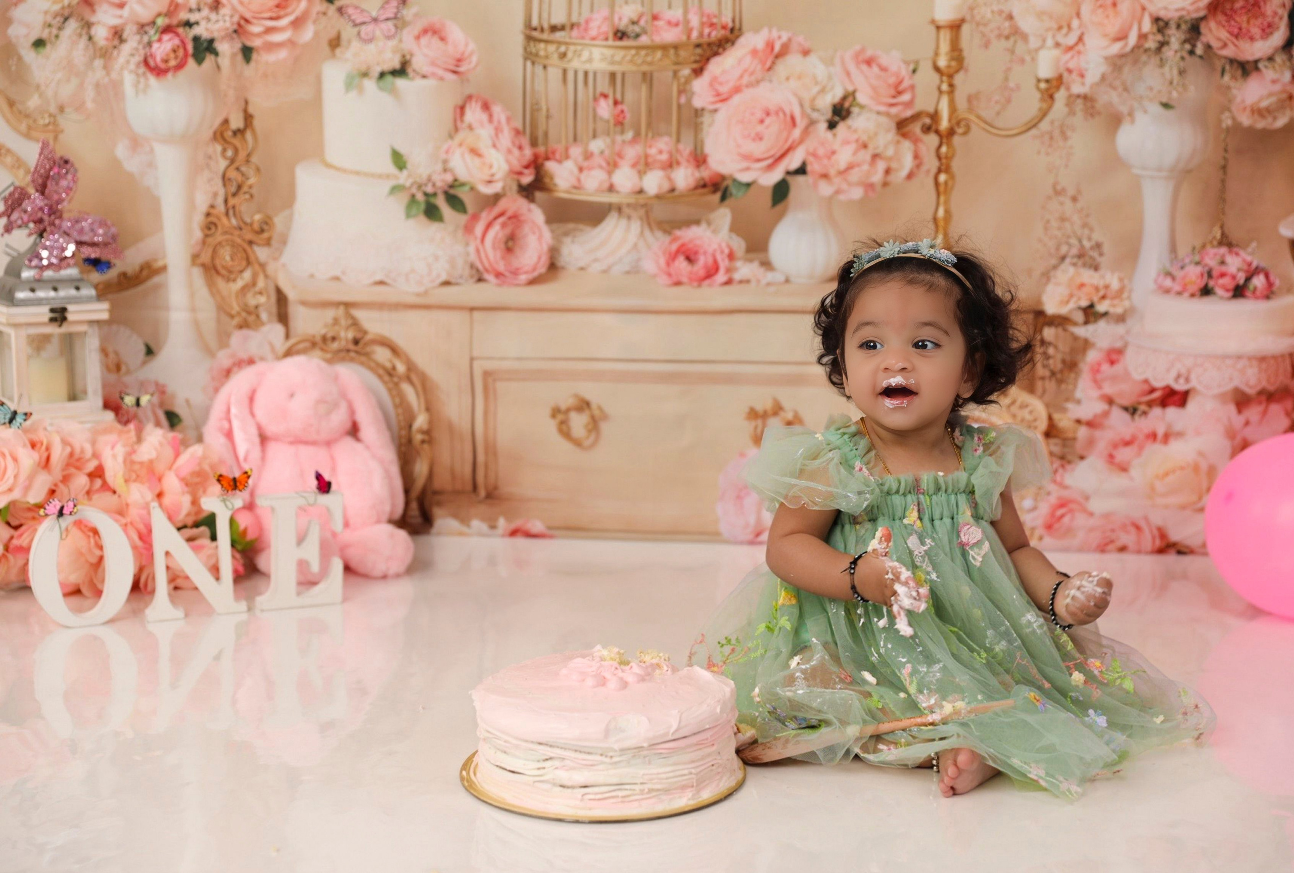 Cakesmash. AP Lens Photography | Newborn, Maternity, Milestone & Family Photographer Little Elm TX