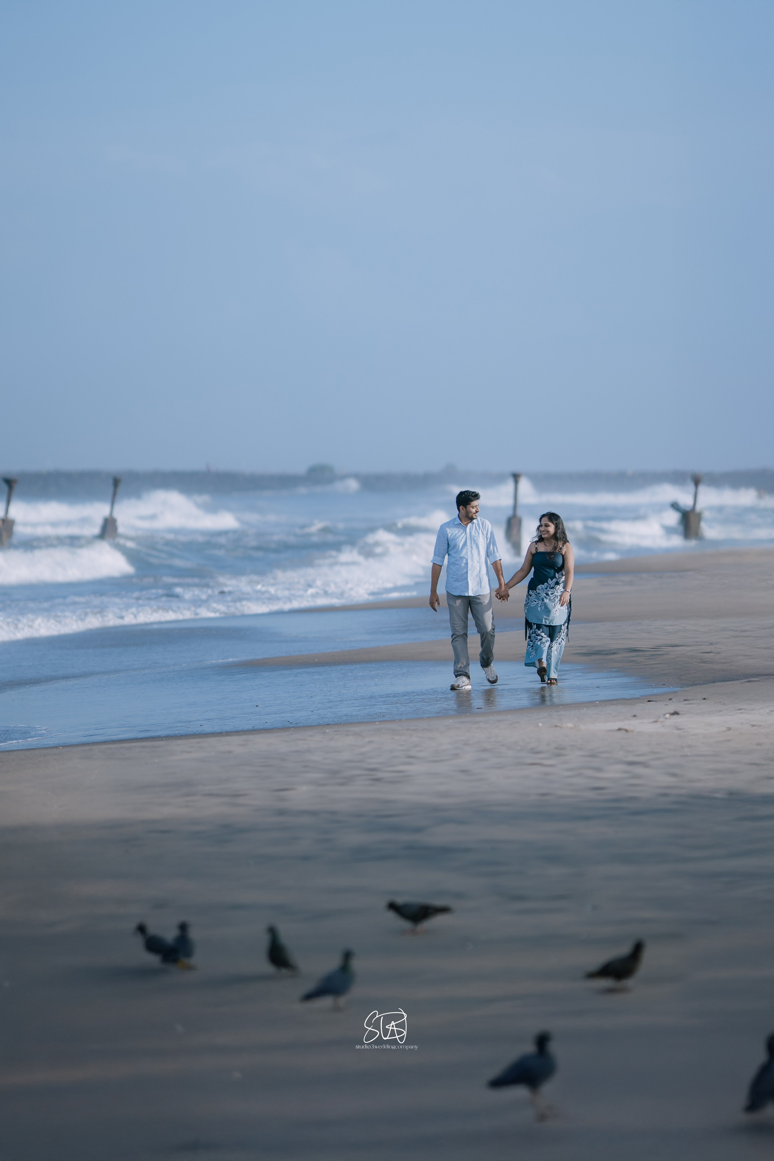 BEACH PREWEDDING. STUDIO3WEDDINGCOMPANY