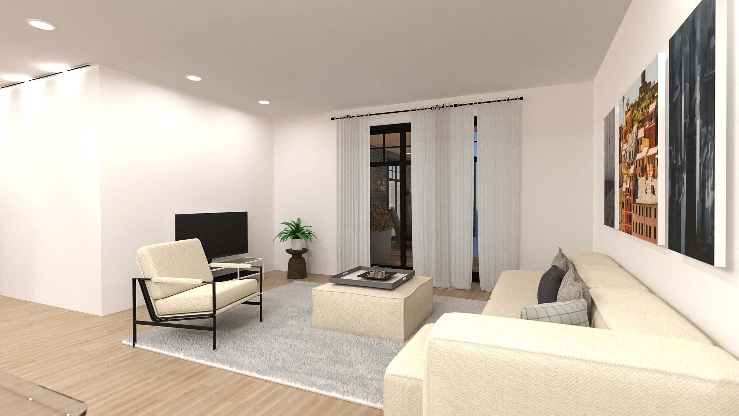 Namoar buto vizualizacija, planas 2D ir 3D. Elina Sapiega fotografė Vilniuje