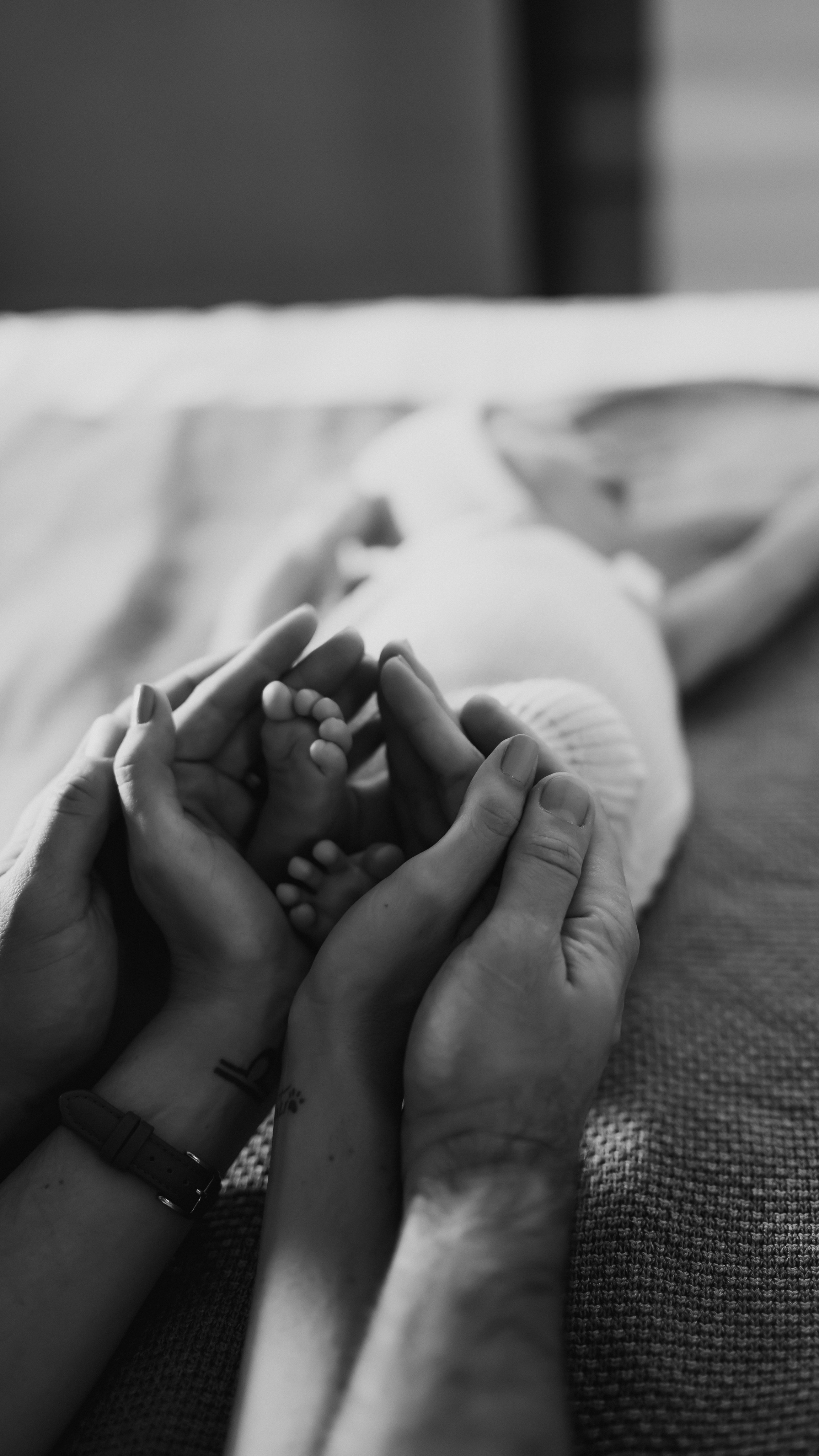 1-month-old baby. Natural and candid photography Jean Santiago