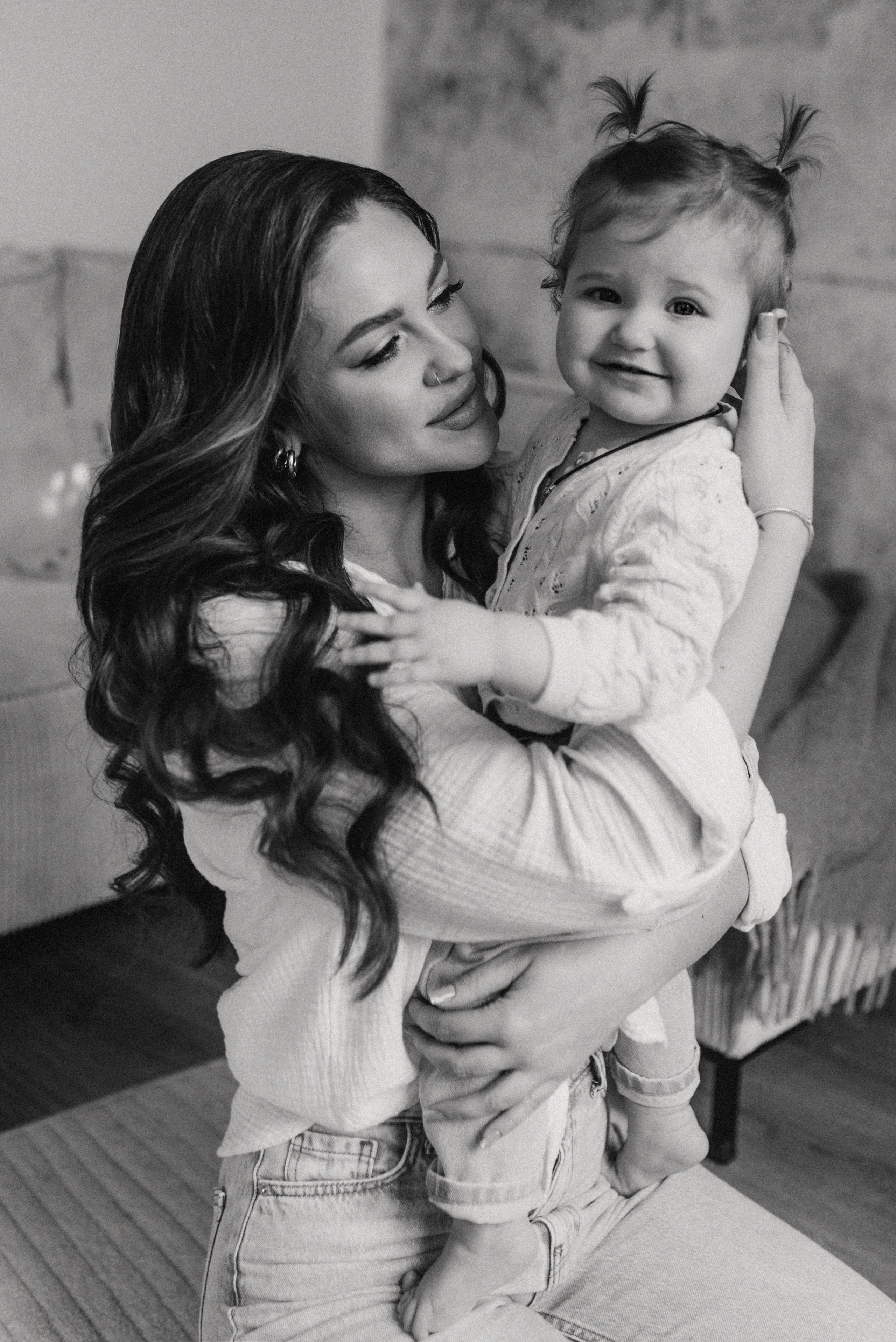 1 year old at home. Семейный фотограф Лейпциг, Германия