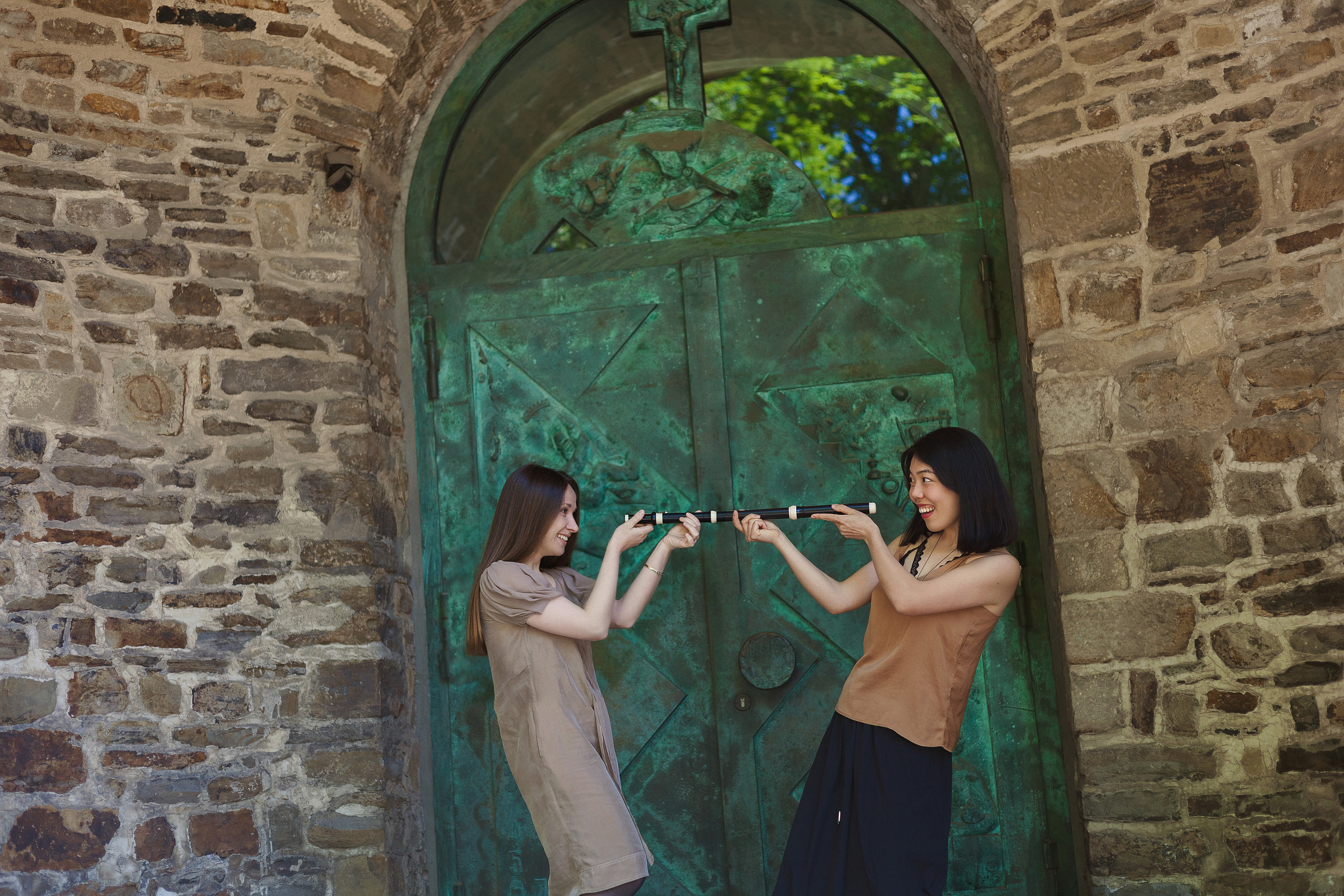 Duo Barokbird. Nadia Sarycheva Fotografin in Deutschland