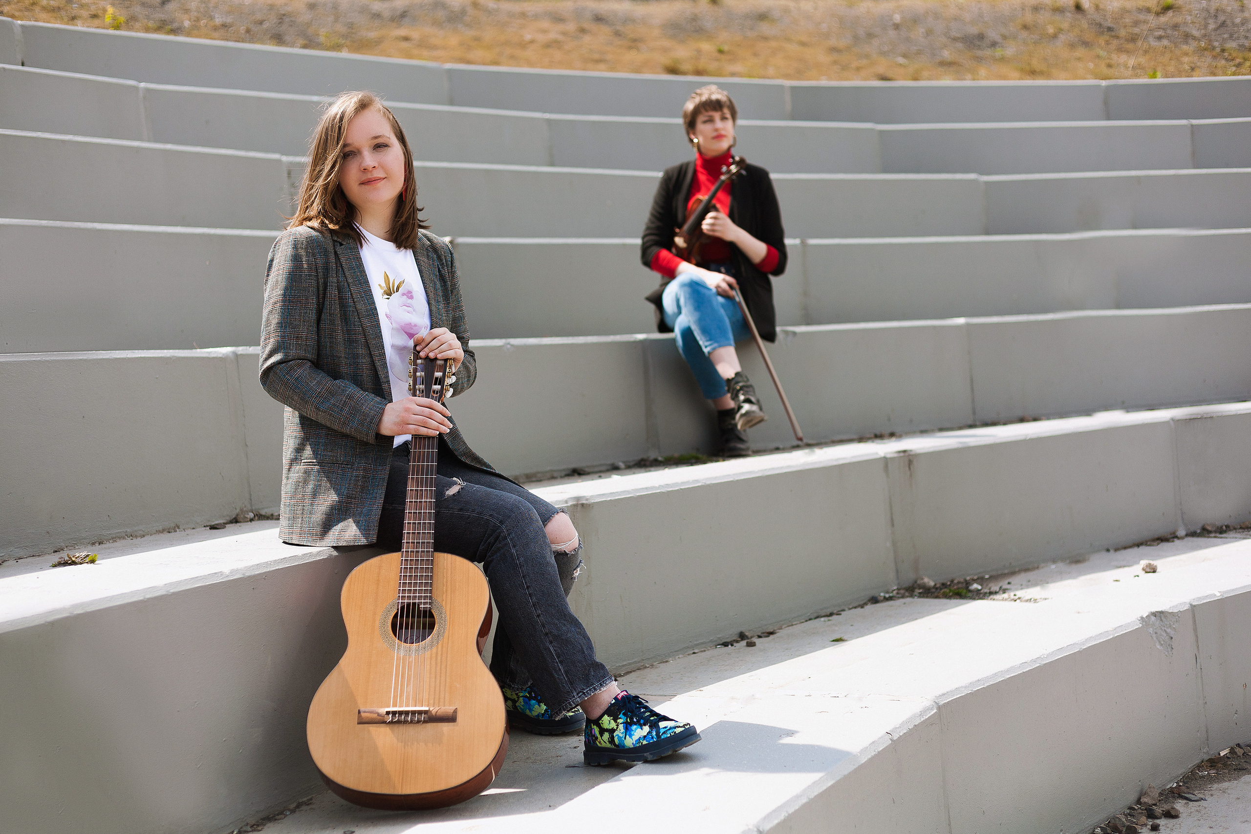 Terese & Viktoria. Nadia Sarycheva Fotografin in Deutschland