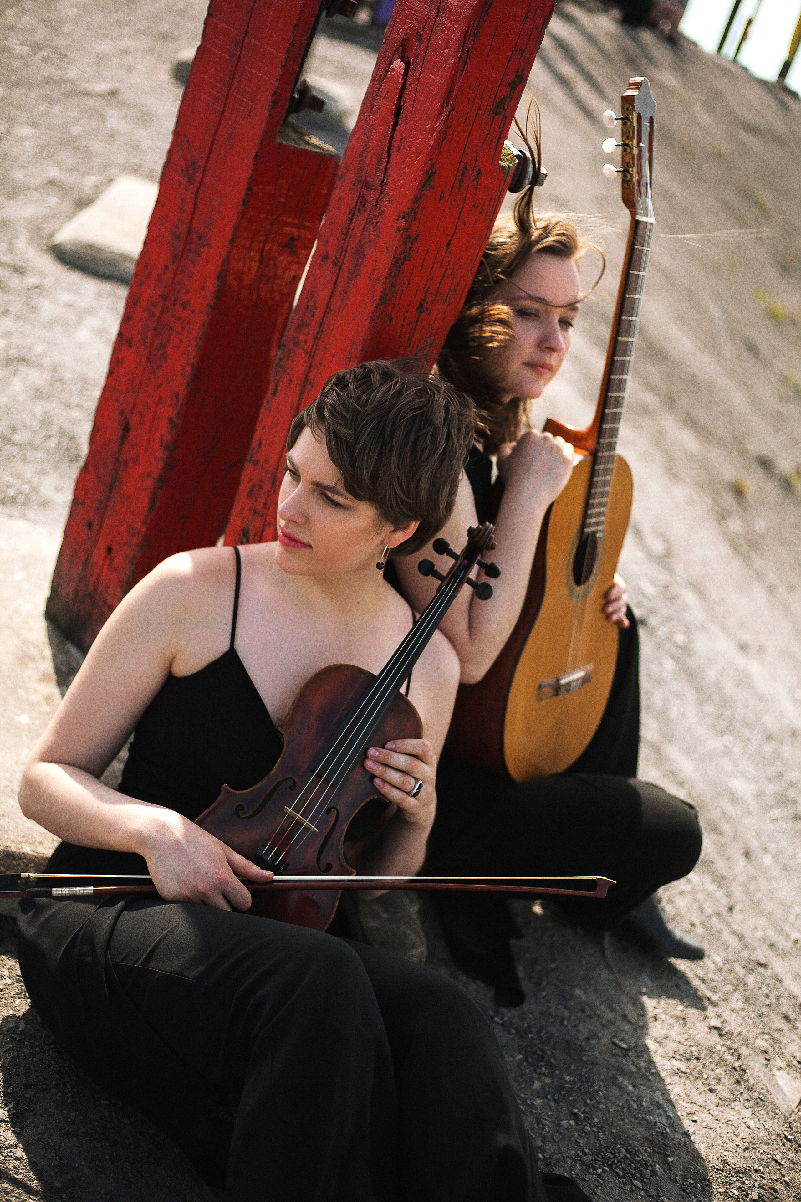 Terese & Viktoria. Nadia Sarycheva Fotografin in Deutschland