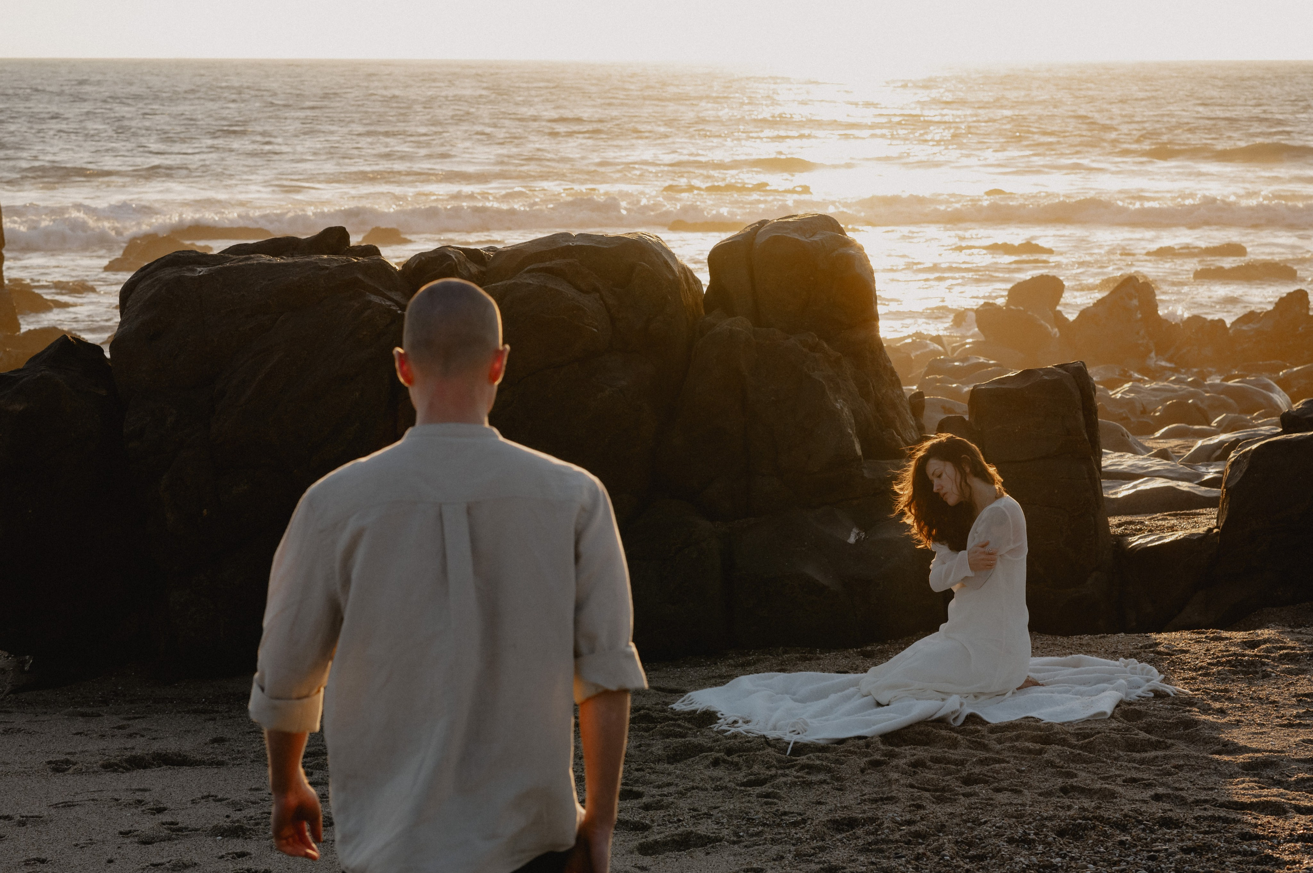 Zuhause im Herzen | Shooting an der Ozeanküste. Fotografin Ansbach - Paare | Hochzeit | After Wedding
