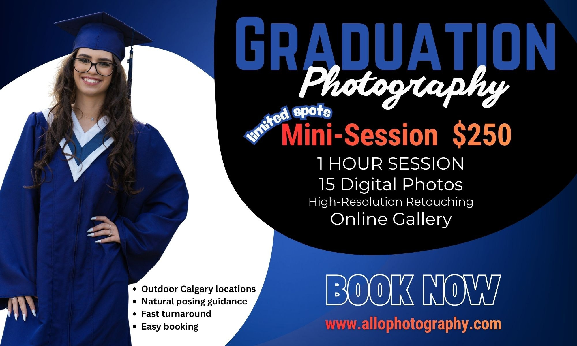 Graduation Photographer Calgary | Cap & Gown Photos | allo Photography. Allo Photography — Calgary Photographer for Weddings, Families, Graduations & Events