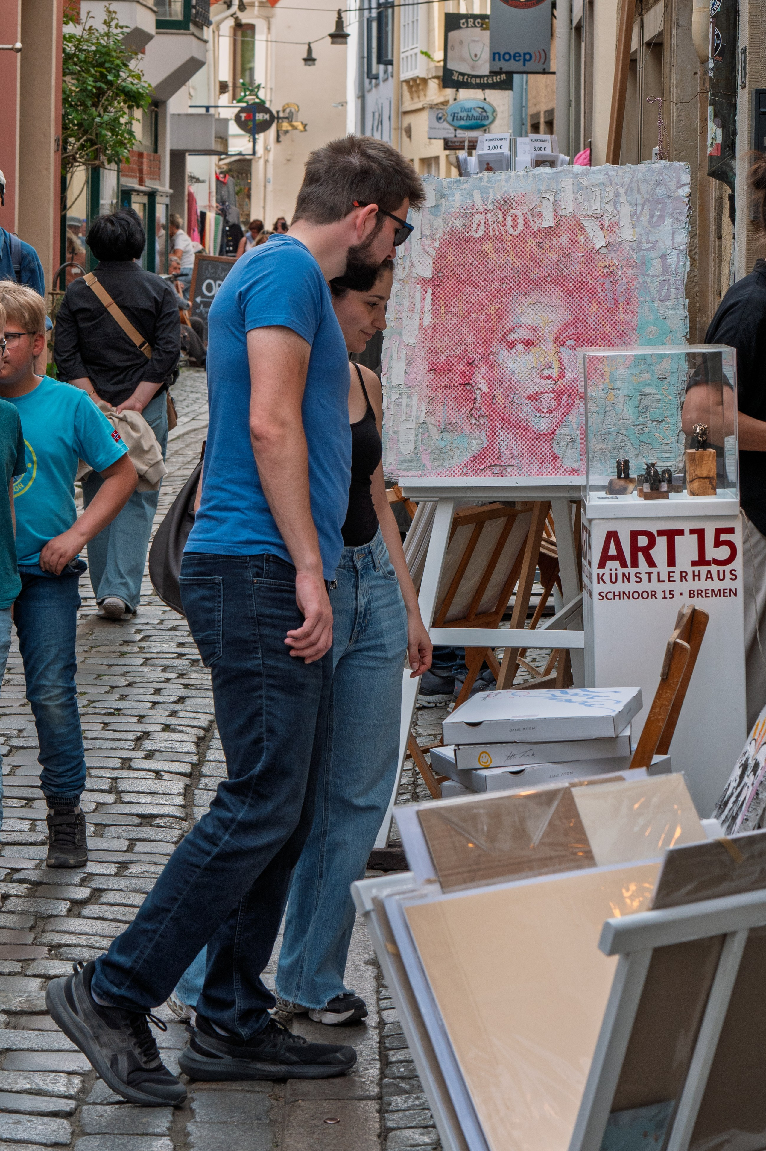 A little bit of street in Bremen #5. URBANSTREETFILES.ART