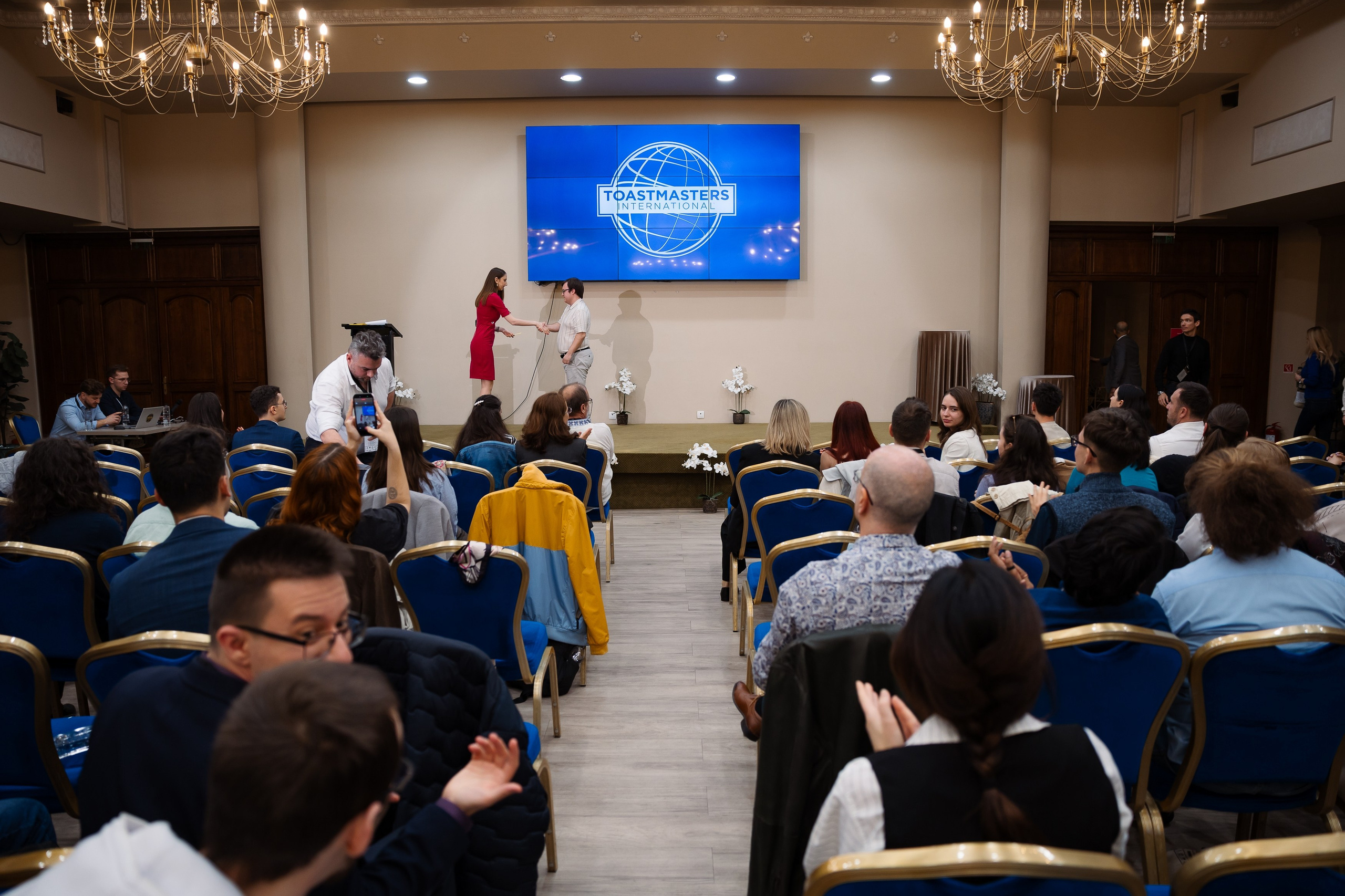 Toastmasters Conference. Marius Ciocan