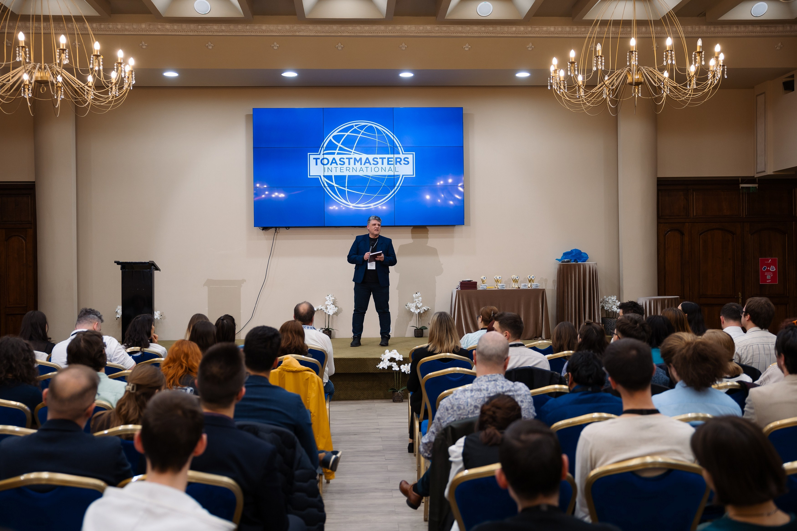 Toastmasters Conference. Marius Ciocan