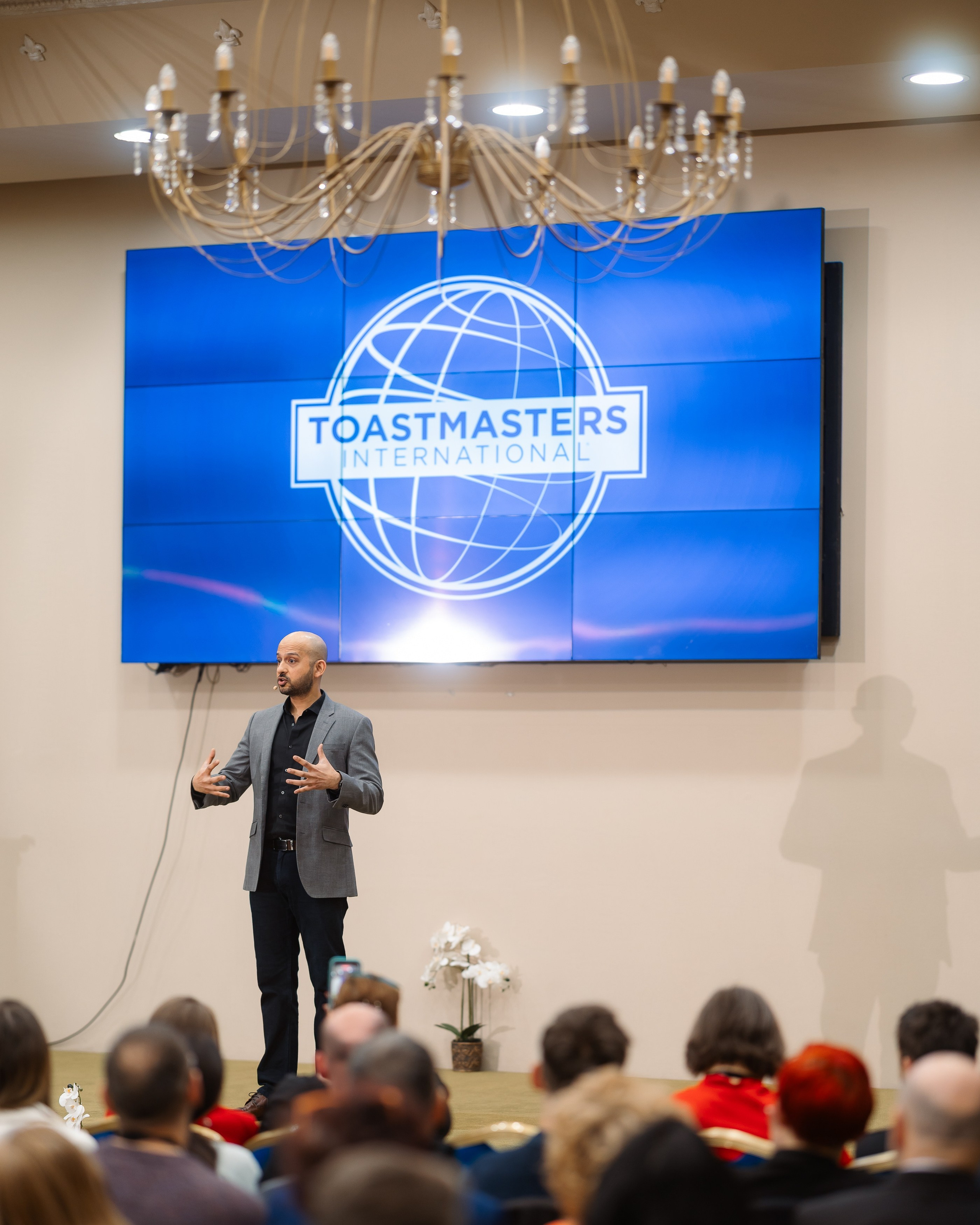 Toastmasters Conference. Marius Ciocan