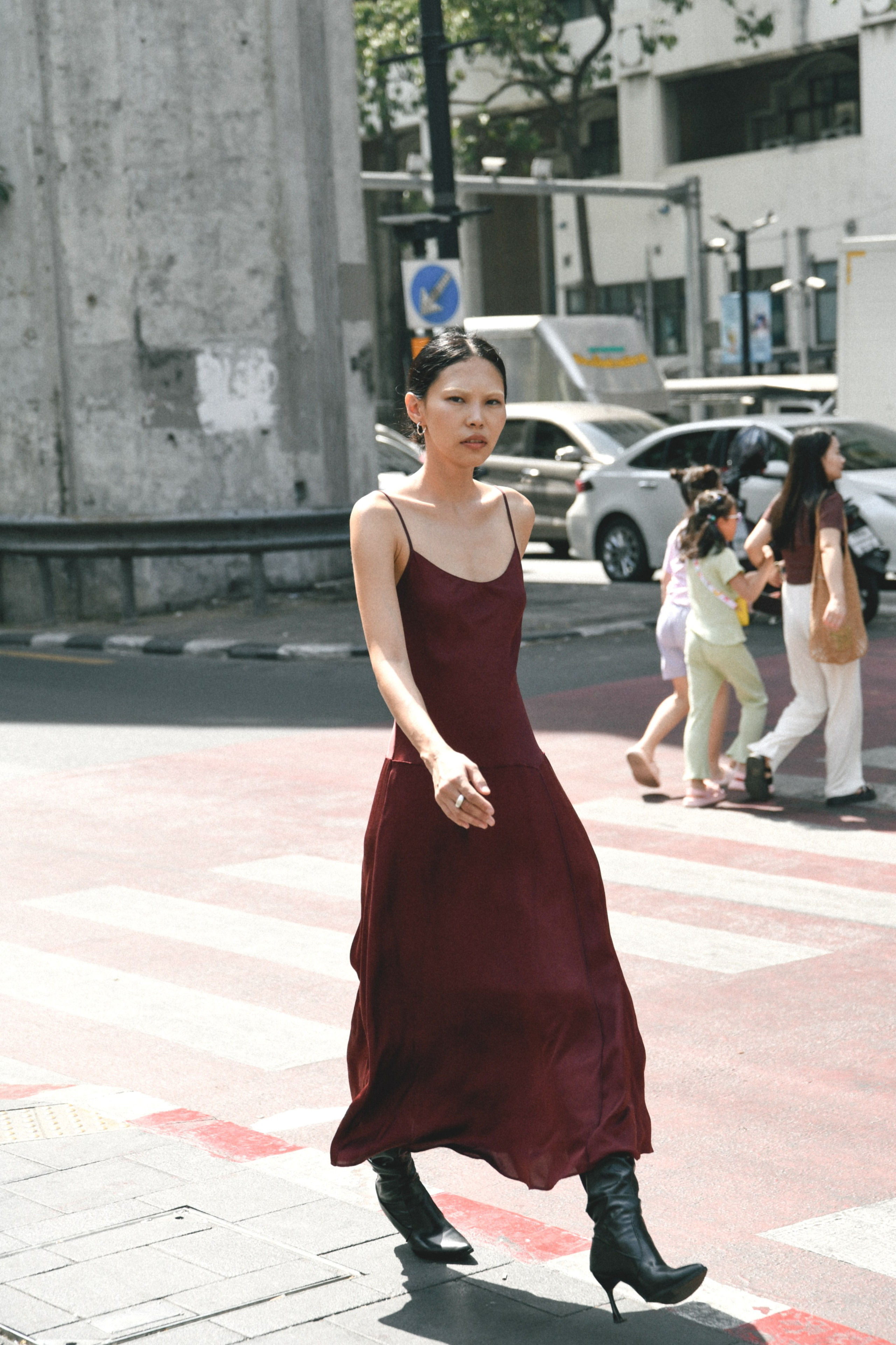 Street for Wiktoria Tao jewelry. Stylist