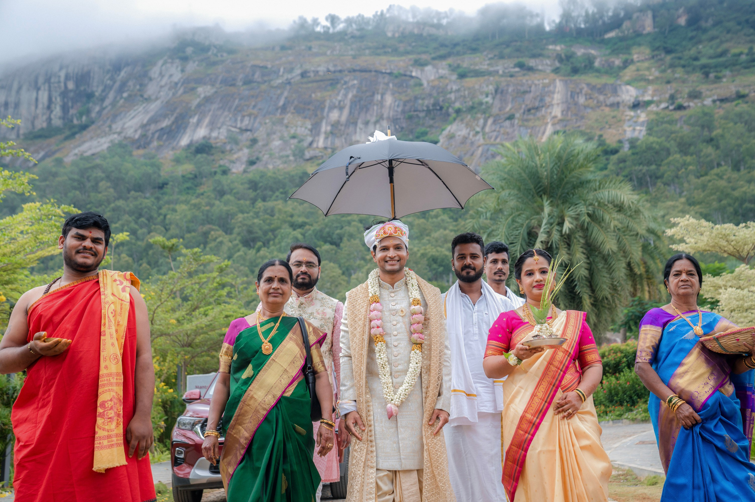 Sivatmika & Vinay, Wedding at Amitarasa, Nandi Hills | Truly Yours
