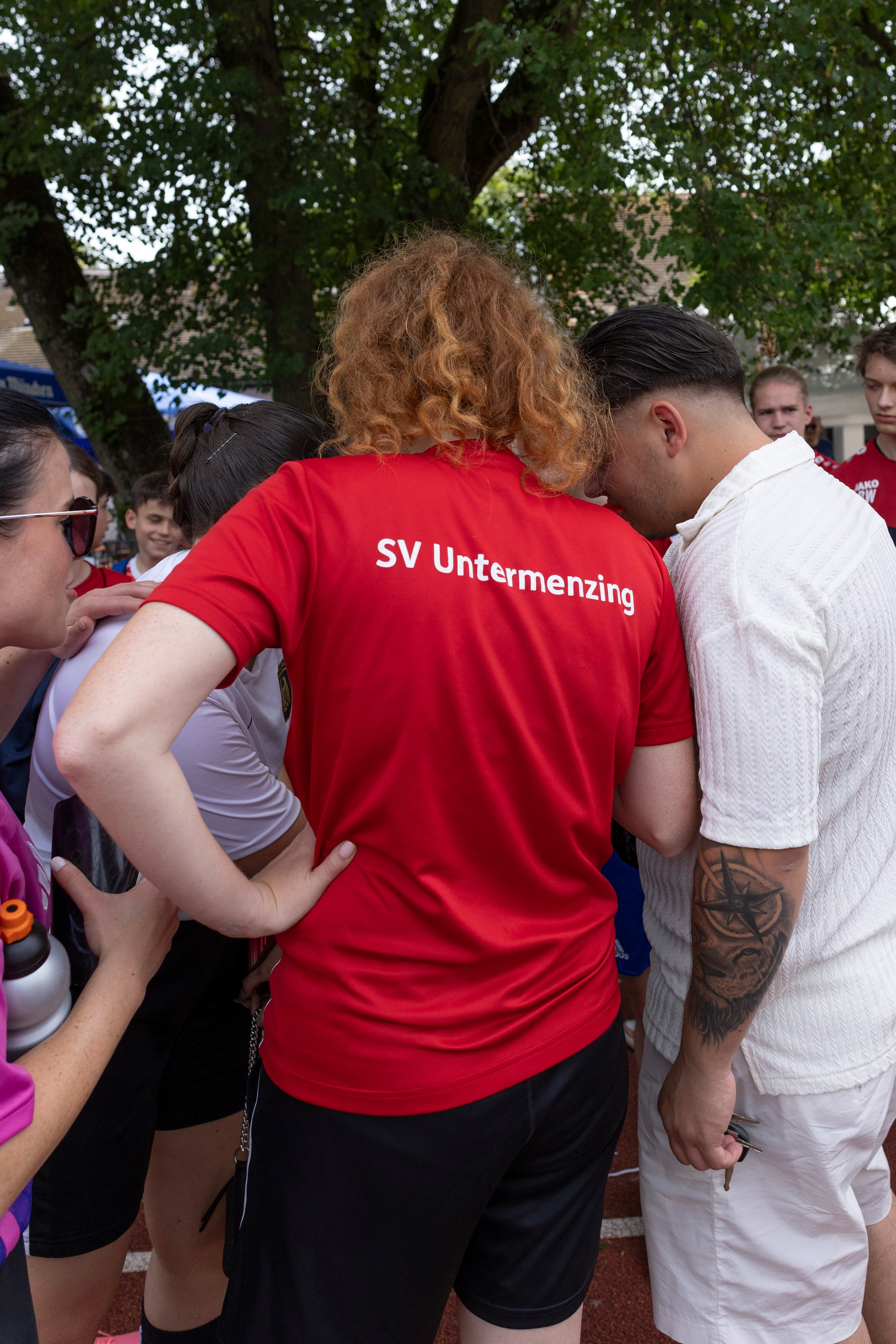 Fußball Meisterschaft. Photographer in Munich