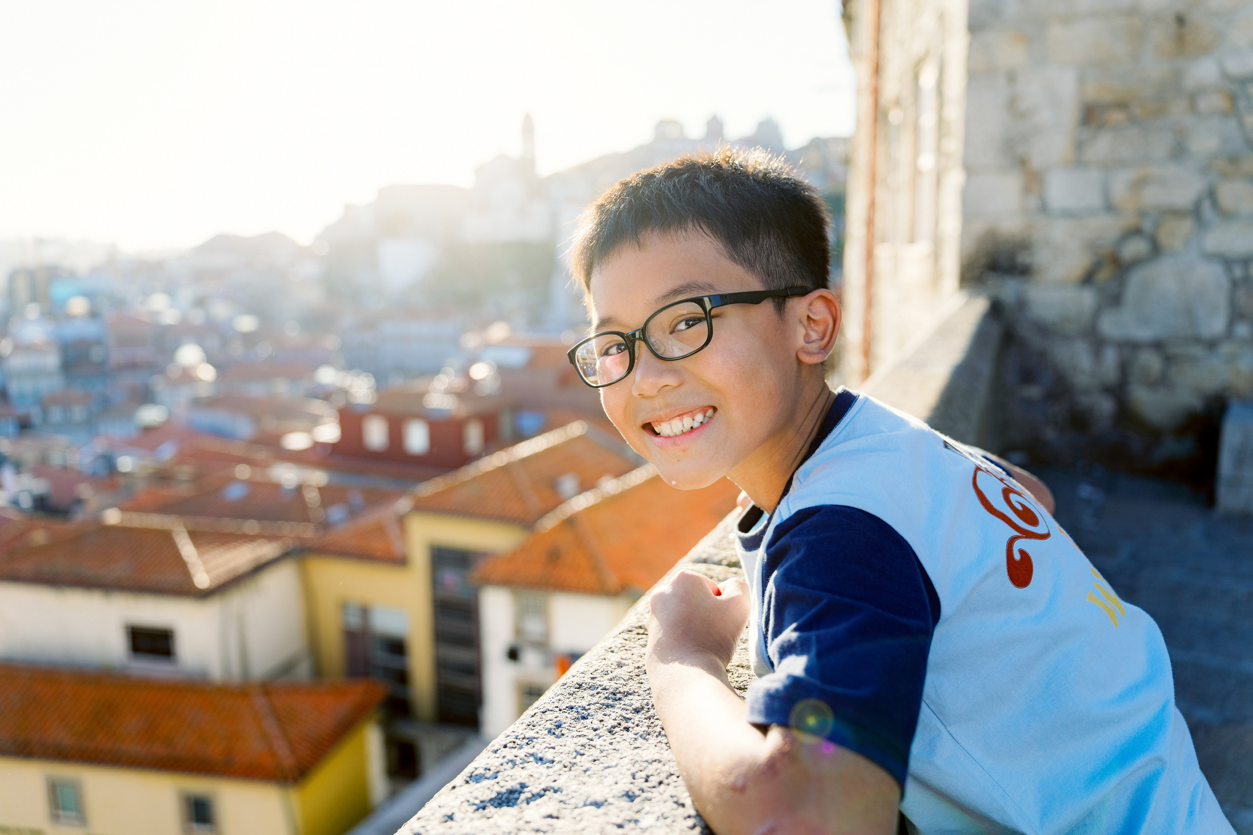 Мама и сын в Порту. Фотограф в Португалии Полина Готовая