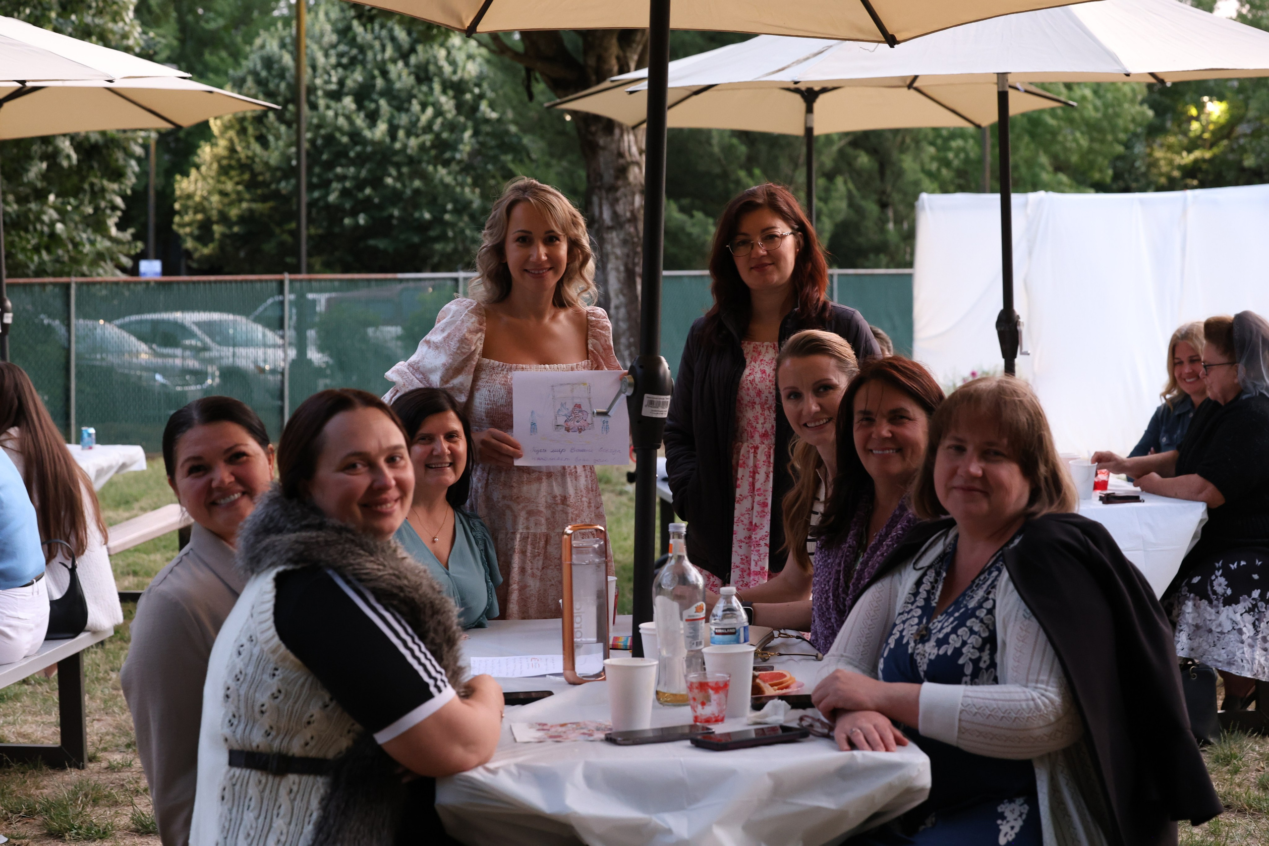 Natasha’s baby shower 6-24-25. Smirna Christian Church