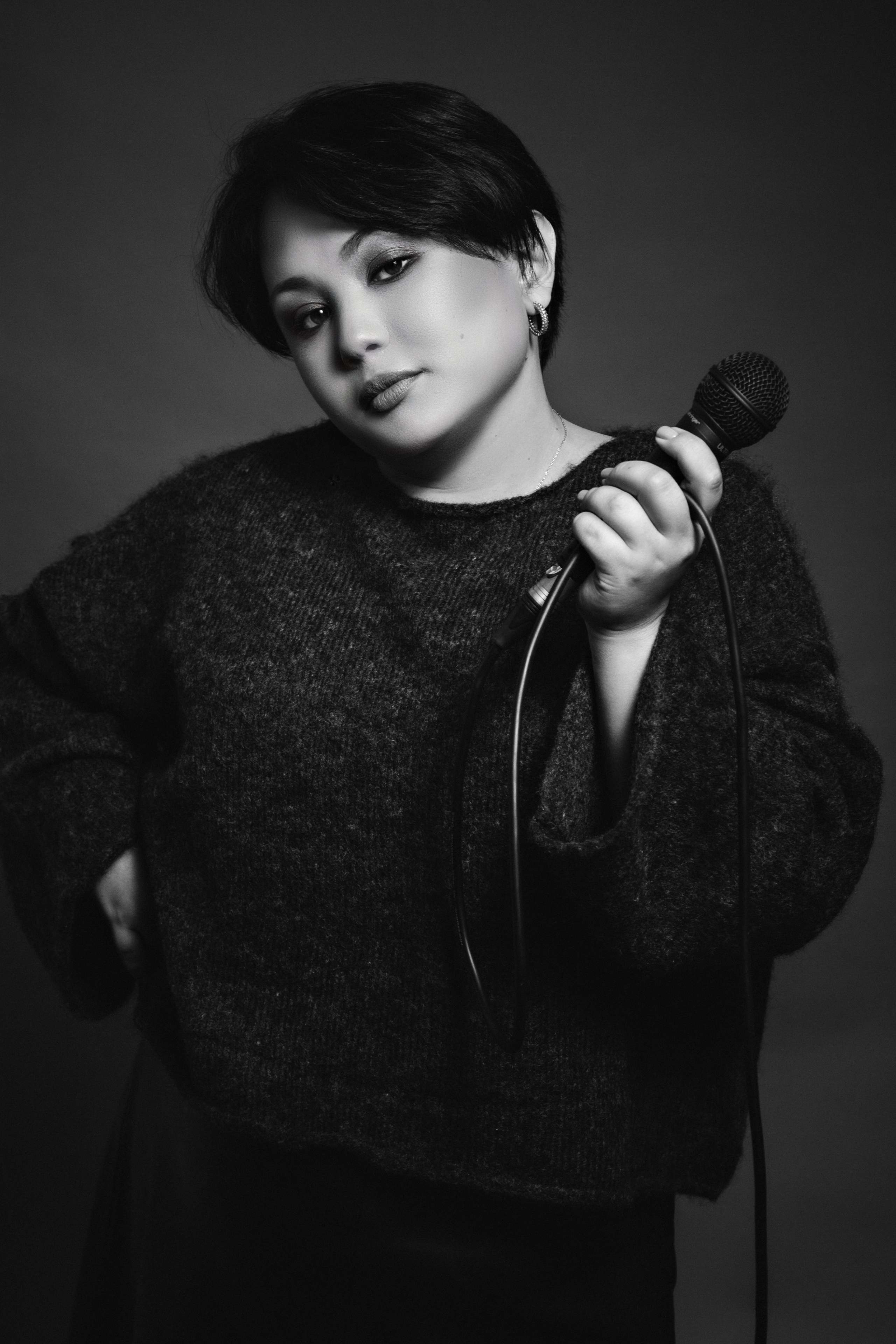 Photoshoot for stand-up artist Regina