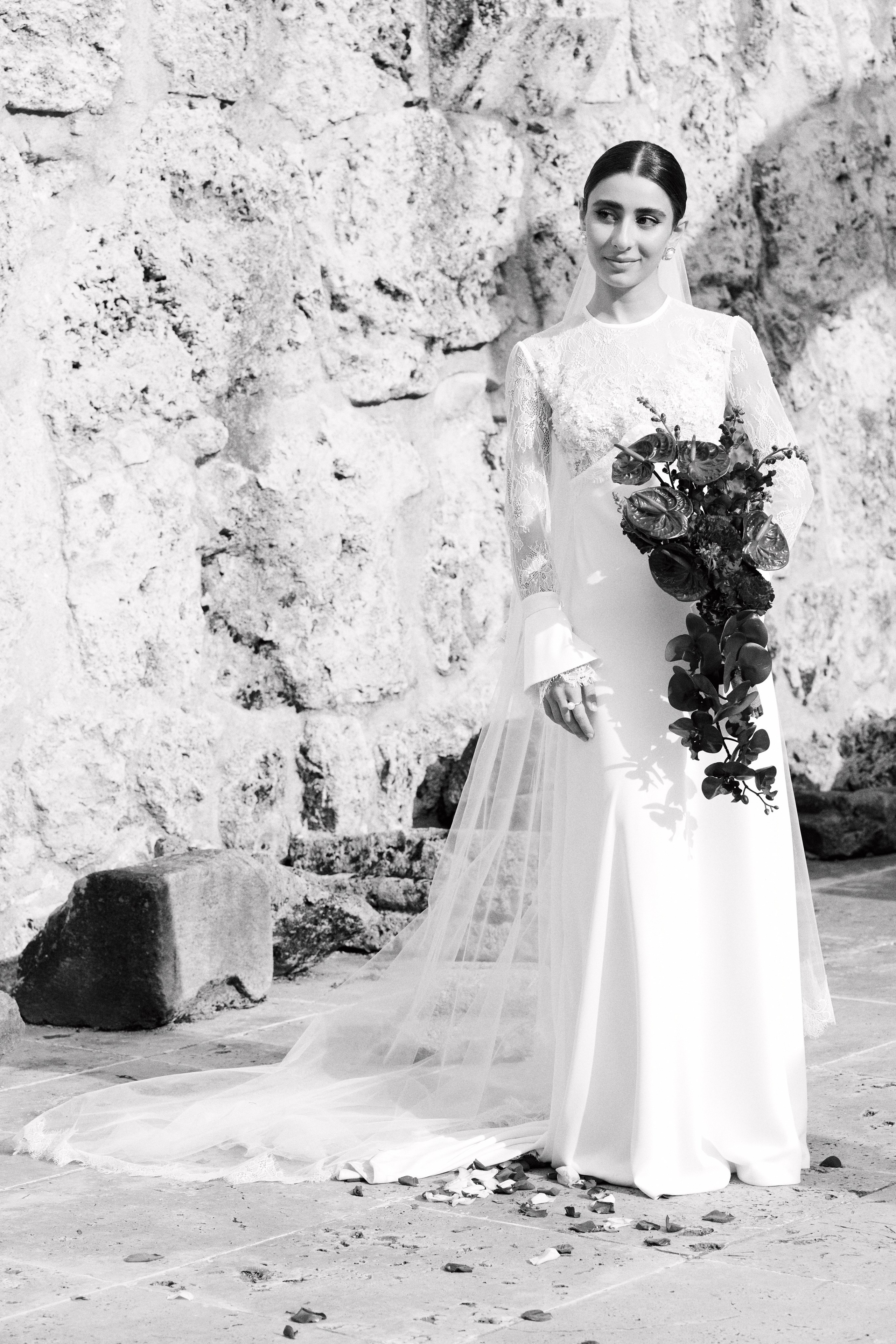 Destination wedding in Europe captured in natural light