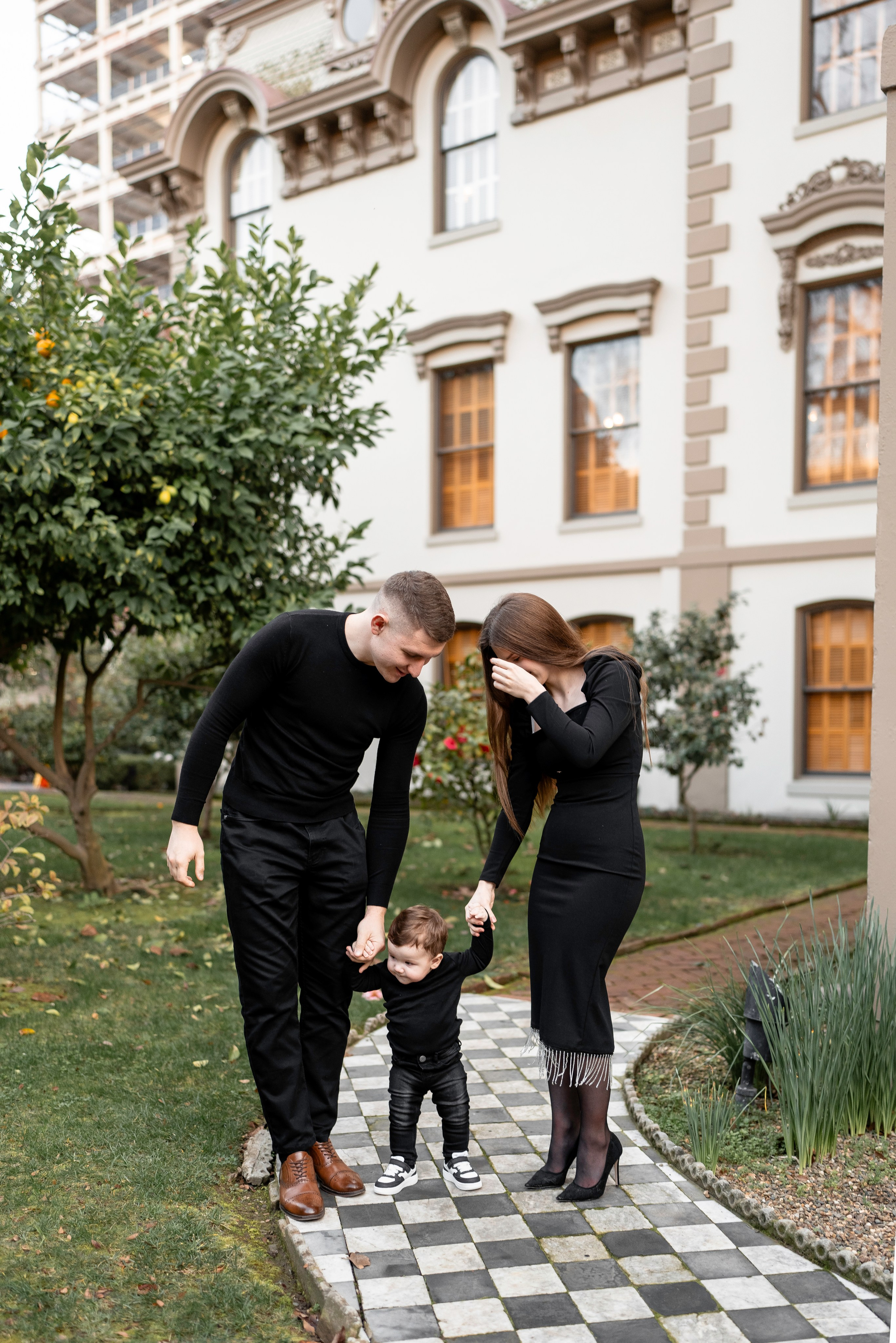 Artem, Nadia & Elisha. Family photographer in Sacramento | Sofia Pavenko